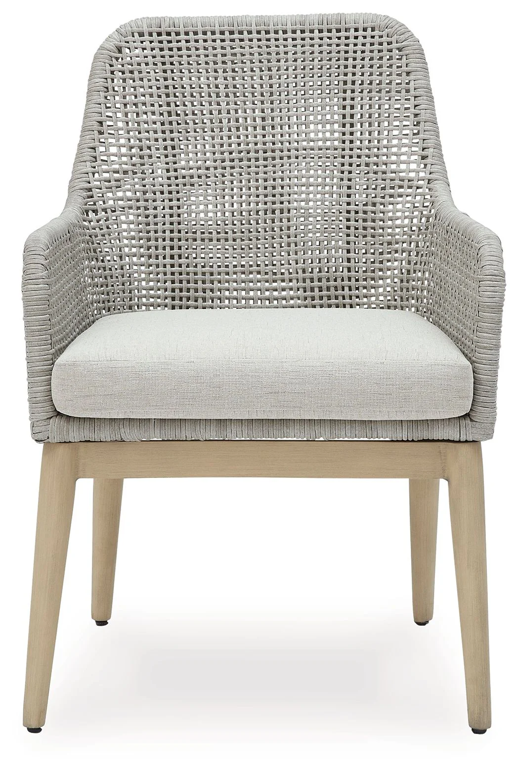 Seton Creek - Arm Chair With Cushion (Set of 2) - Gray - Image 4