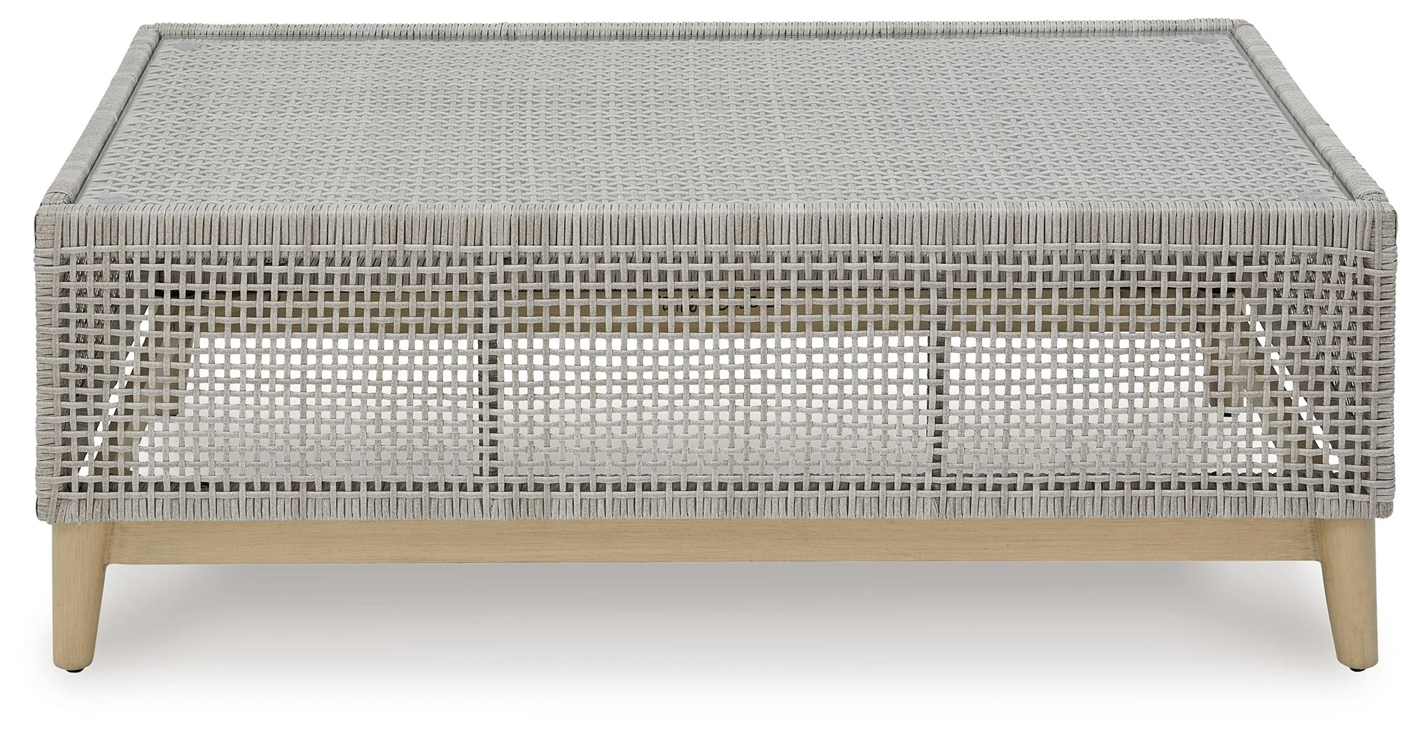 Seton Creek - Rectangular Cocktail Table - Gray - Image 4