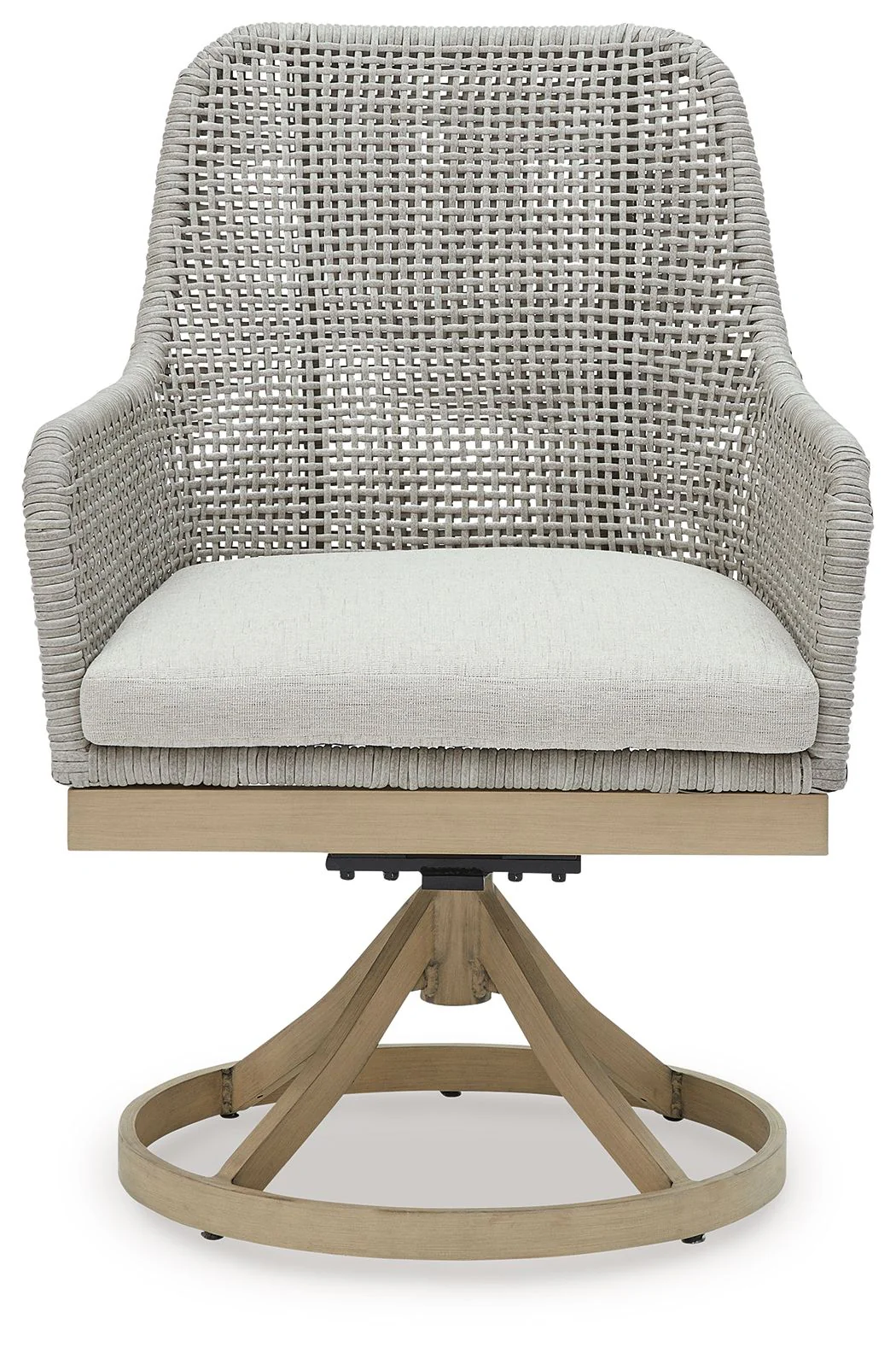 Seton Creek - Swivel Chair With Cushion (Set of 2) - Gray - Image 3