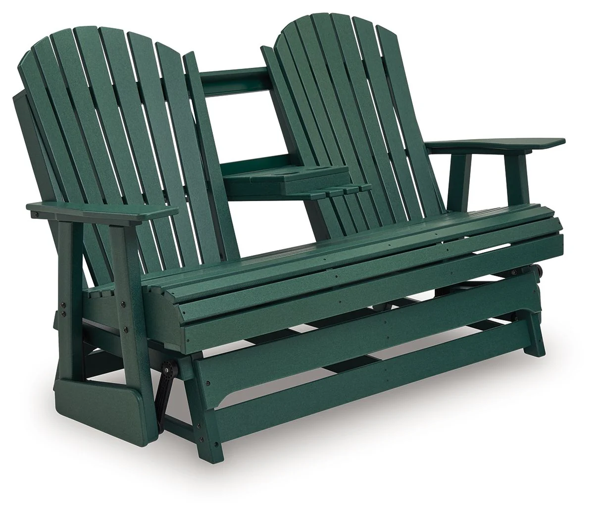 Shell Beach - Loveseat Glider - Green - Image 3