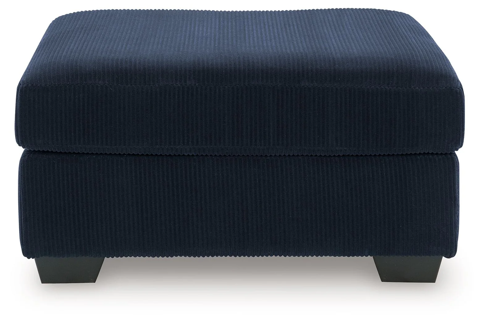 SimpleJoy - Oversized Accent Ottoman - Navy - Image 3
