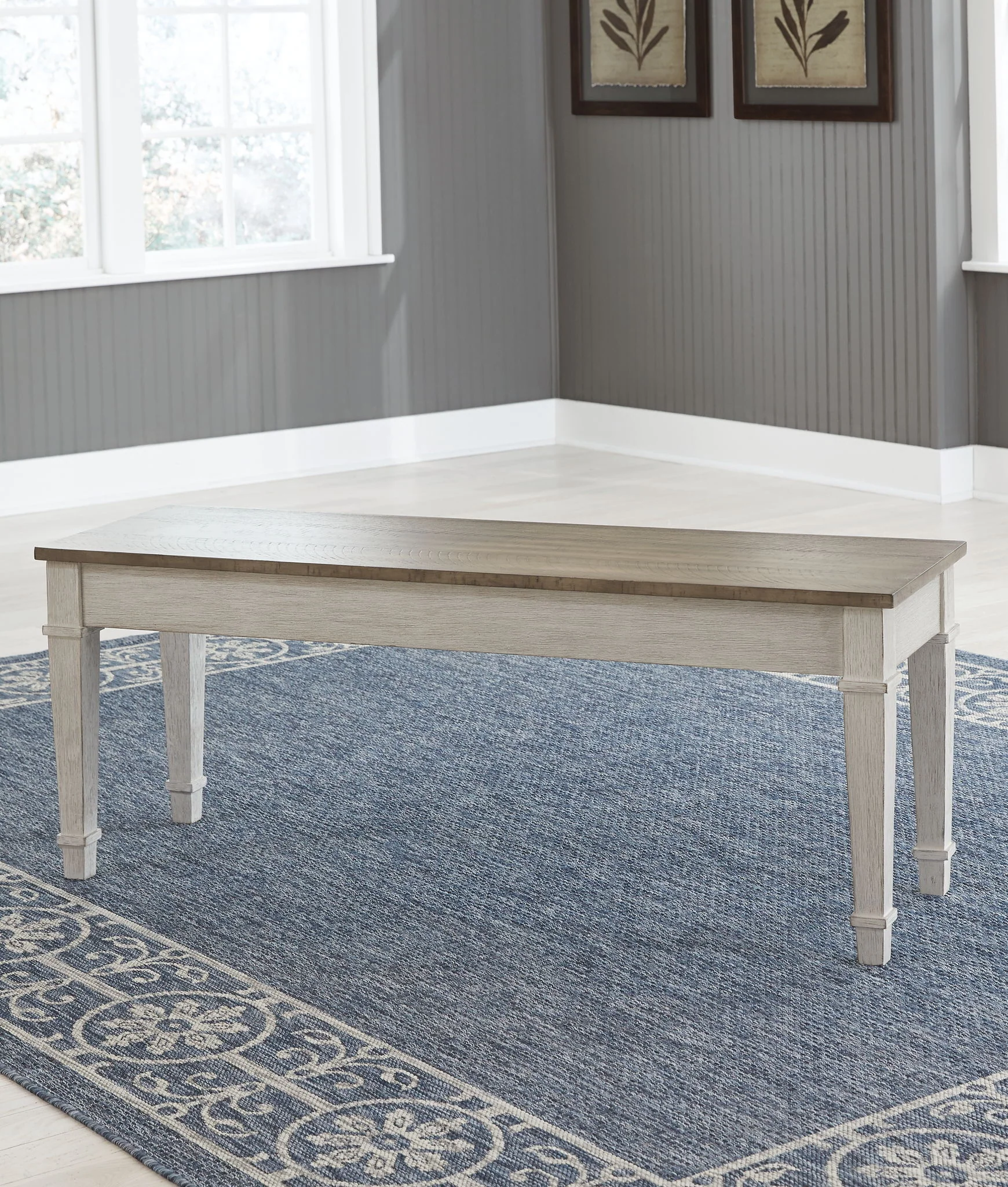 Skempton - Storage Bench - White - Image 4