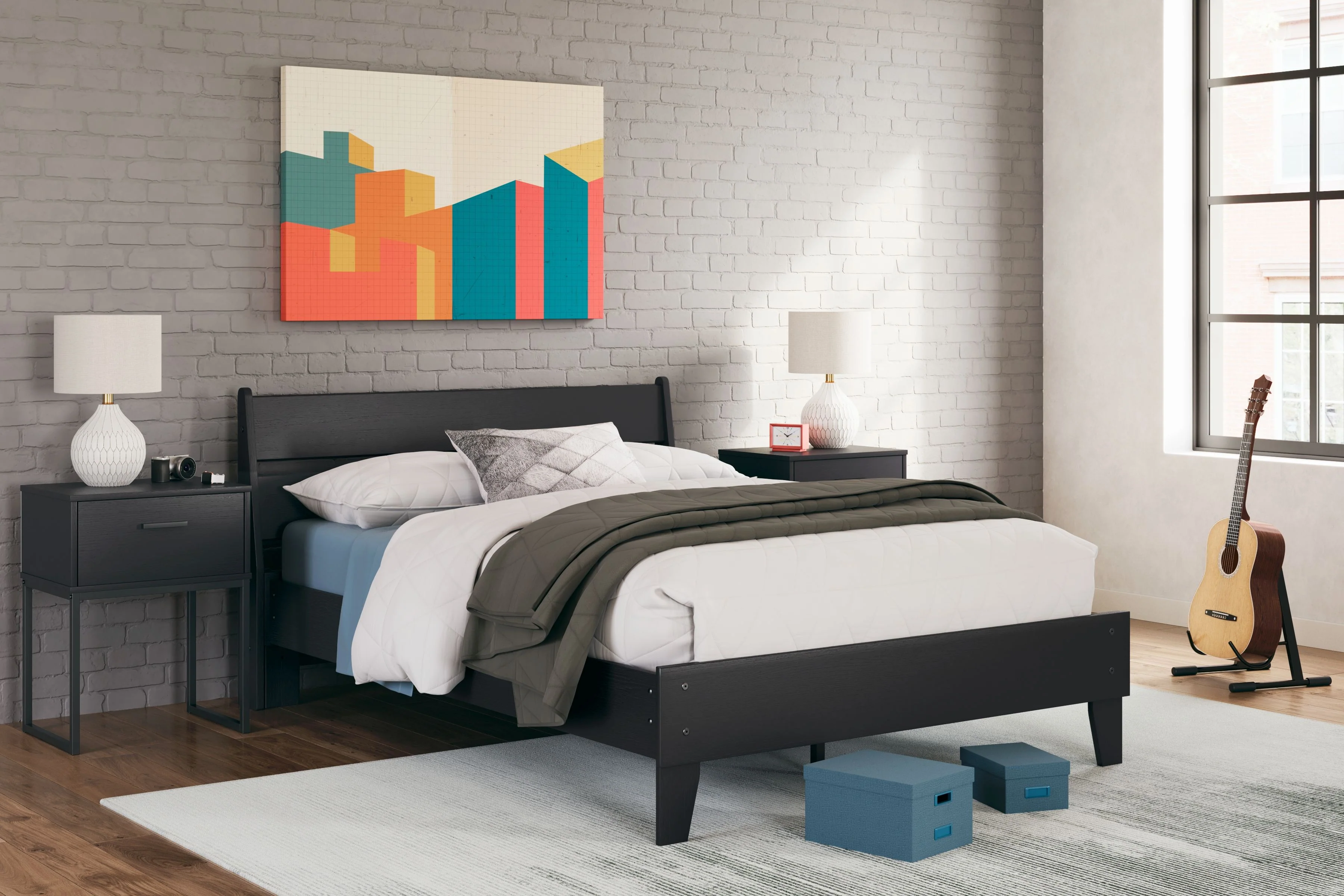 Socalle - Panel Platform Bed - Image 21