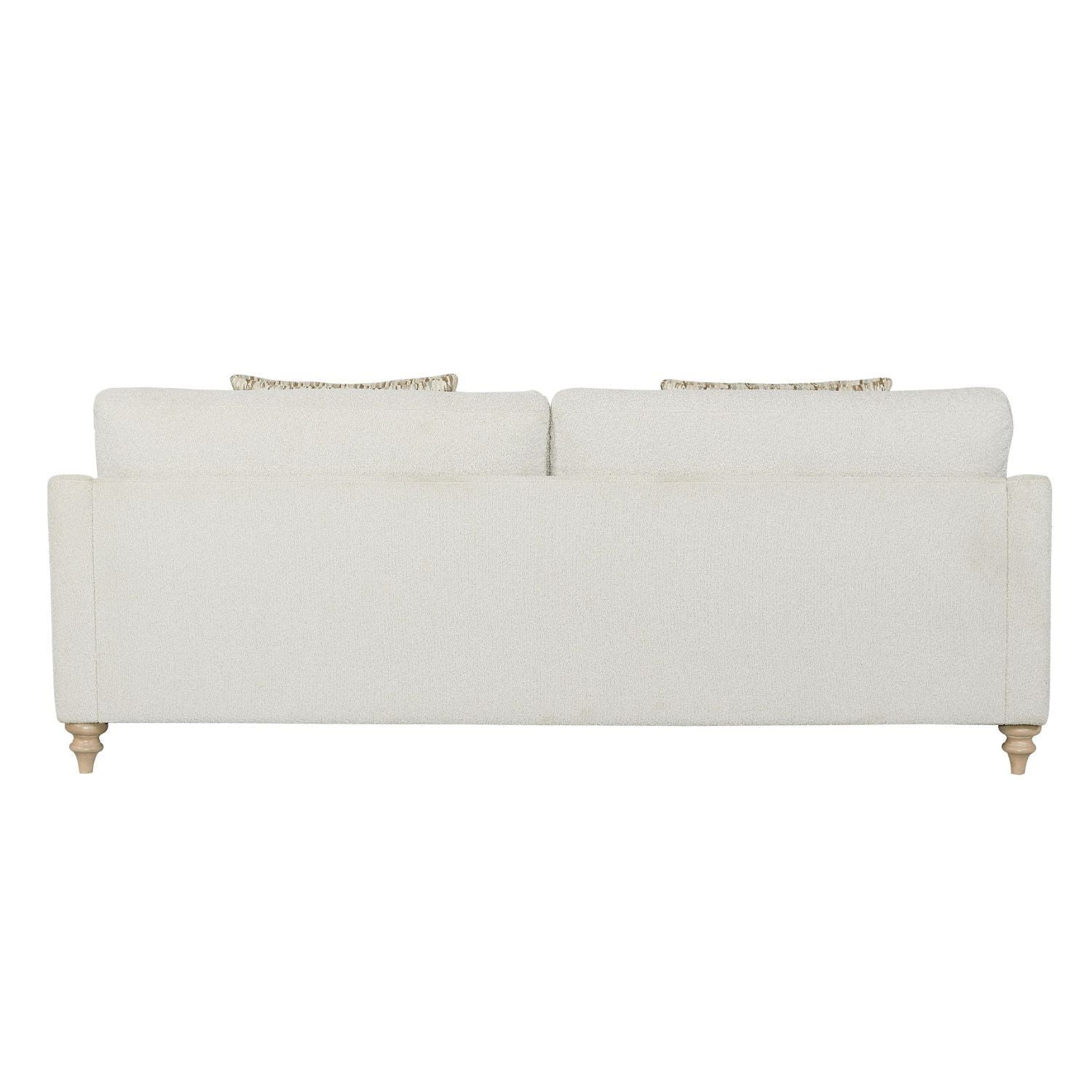 Sofa Single Reverable Cushion With 2 Pillows - Off White - Image 3