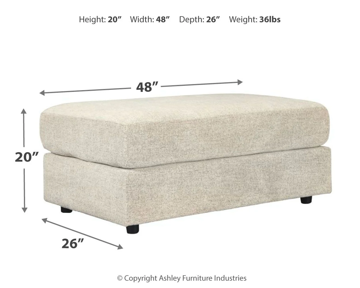 Soletren - Accent Ottoman - Image 2