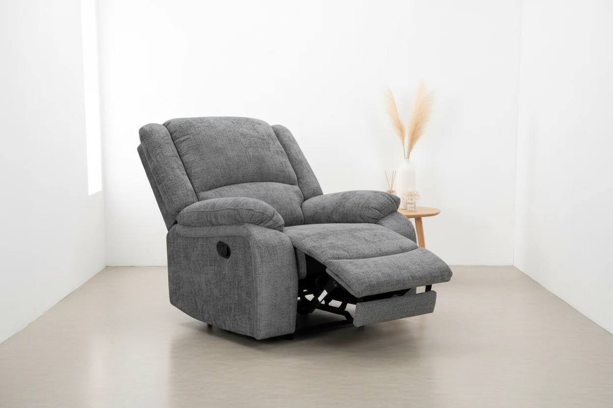 Spencer Steel Reclining Living Room Set - Image 3