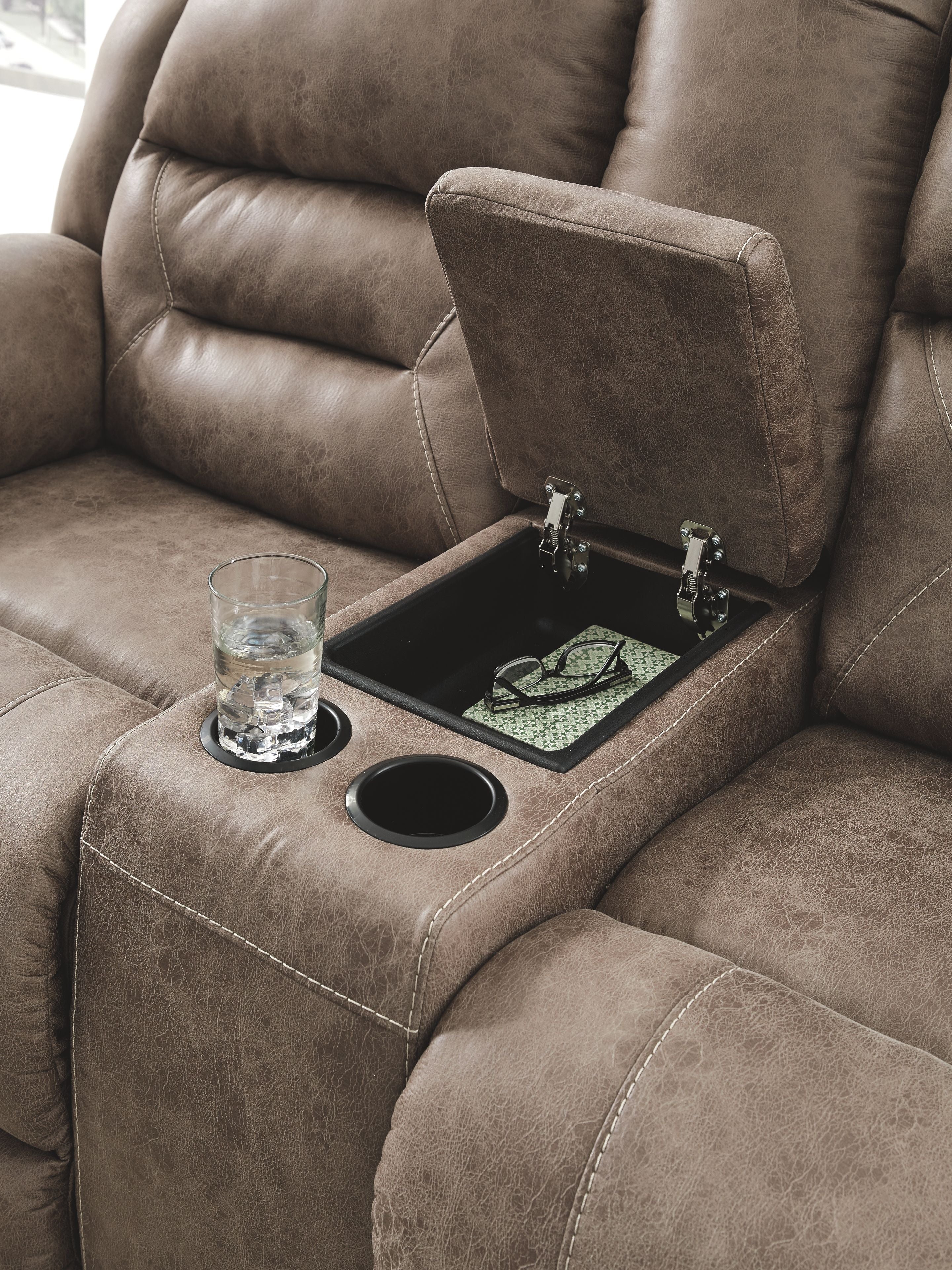 Stoneland - Reclining Loveseat - Image 7