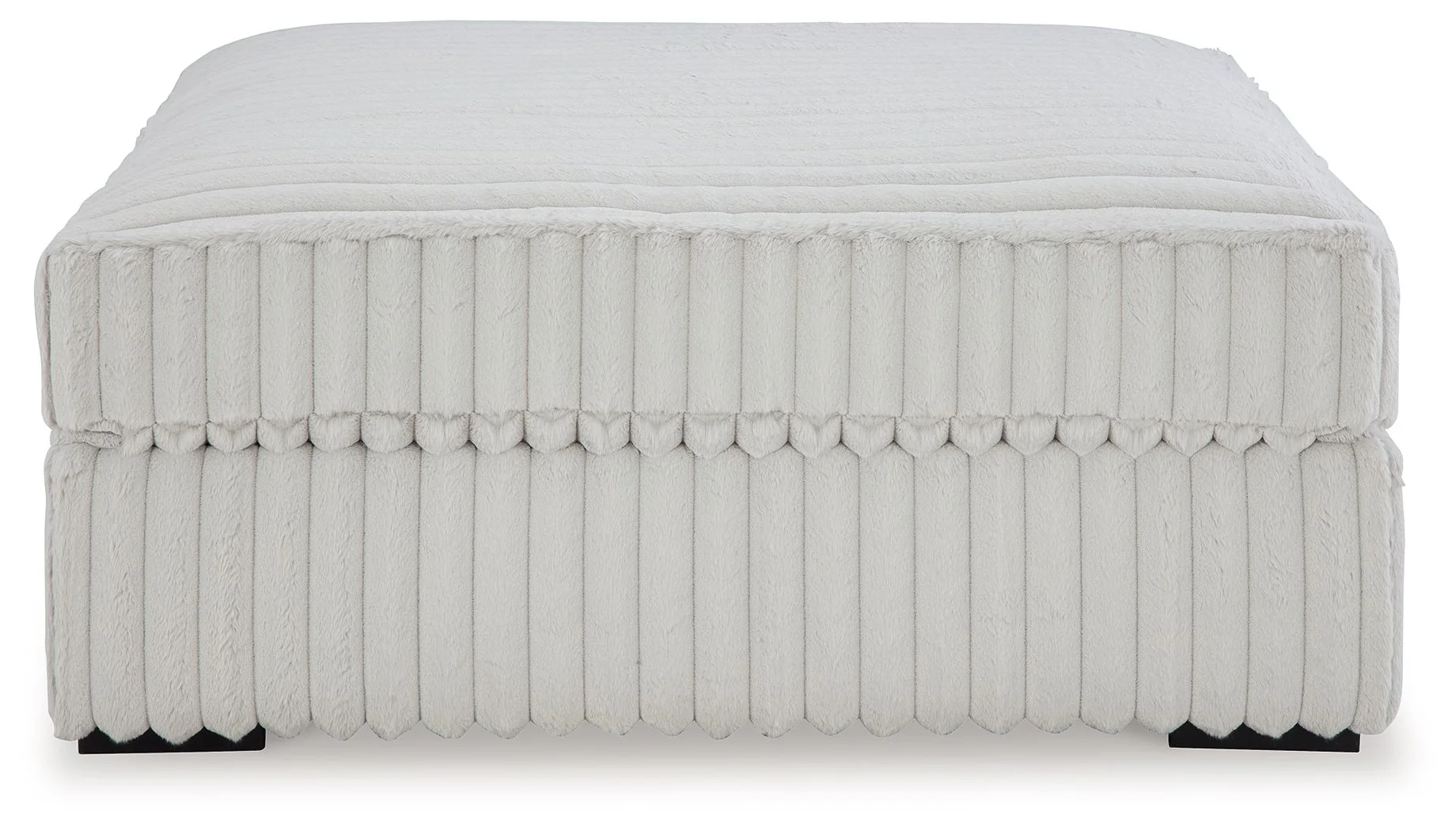 Stupendous - Oversized Accent Ottoman - Alloy - Image 4