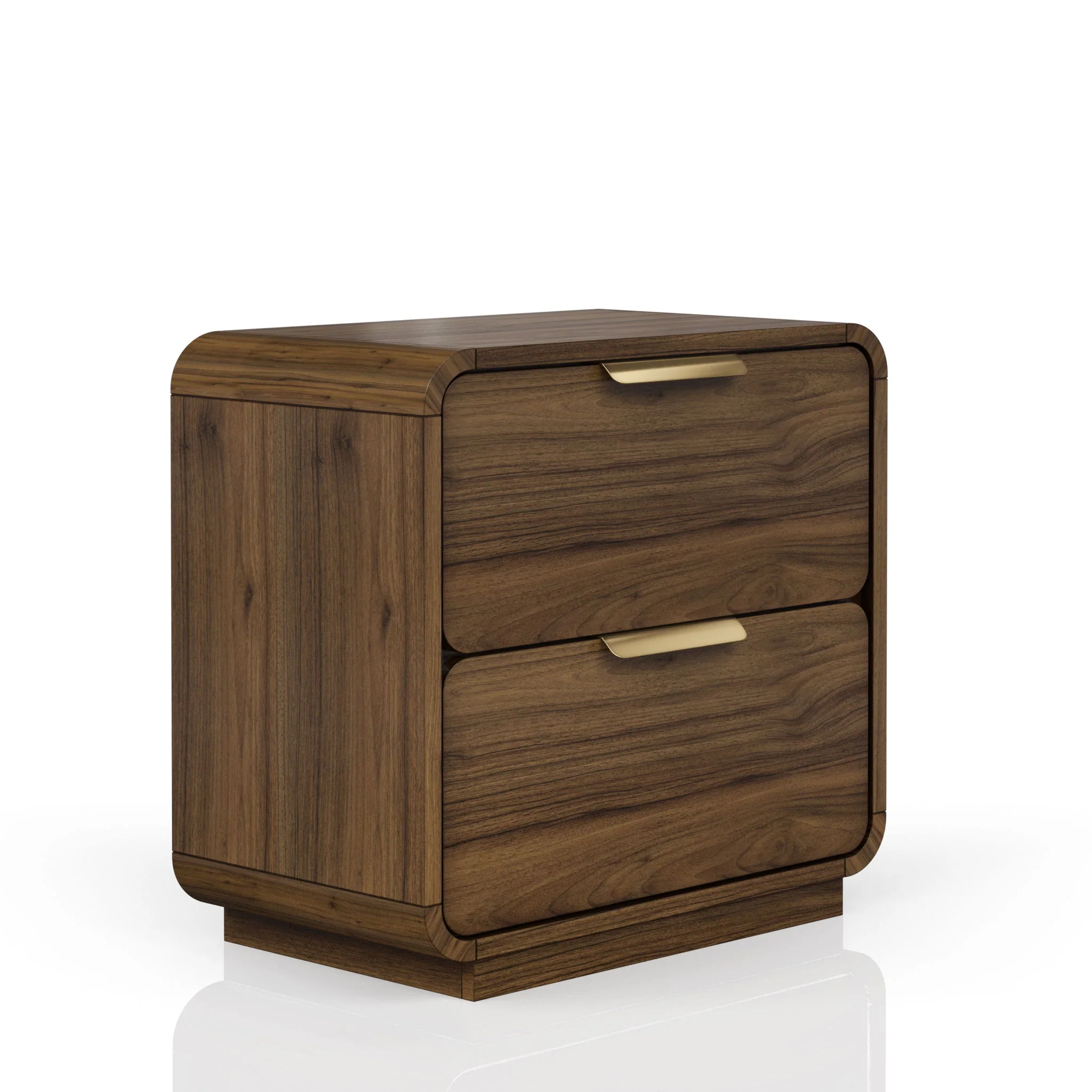Summerfield - Nightstand With USB - Walnut - Image 2