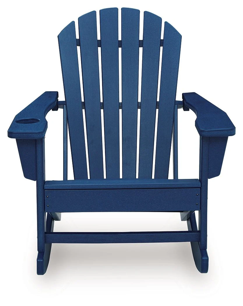 Sundown Shores - Rocking Chair - Blue - Image 4