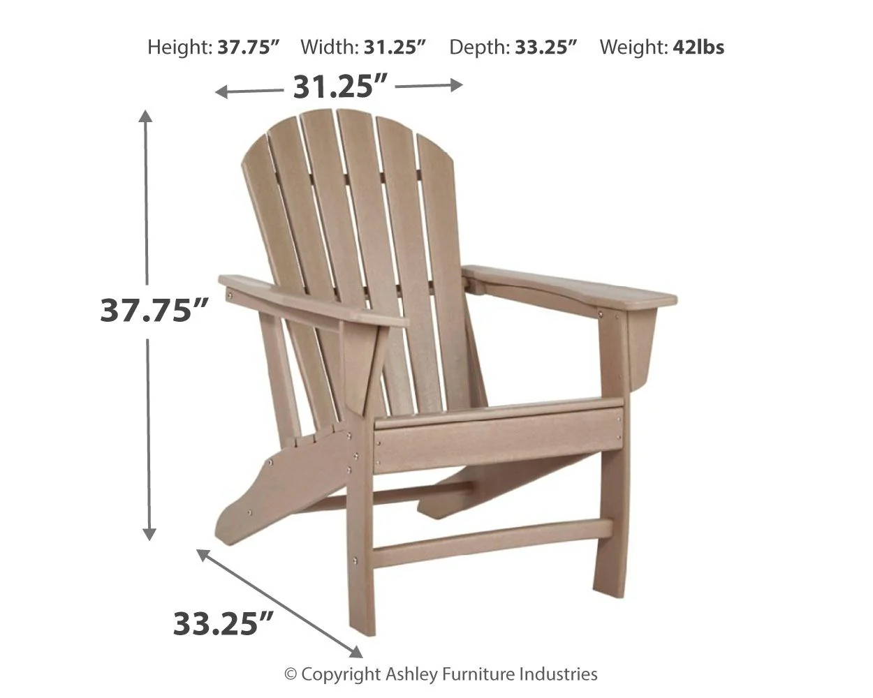 Sundown Treasure - Outdoor Adirondack Chair - Image 14