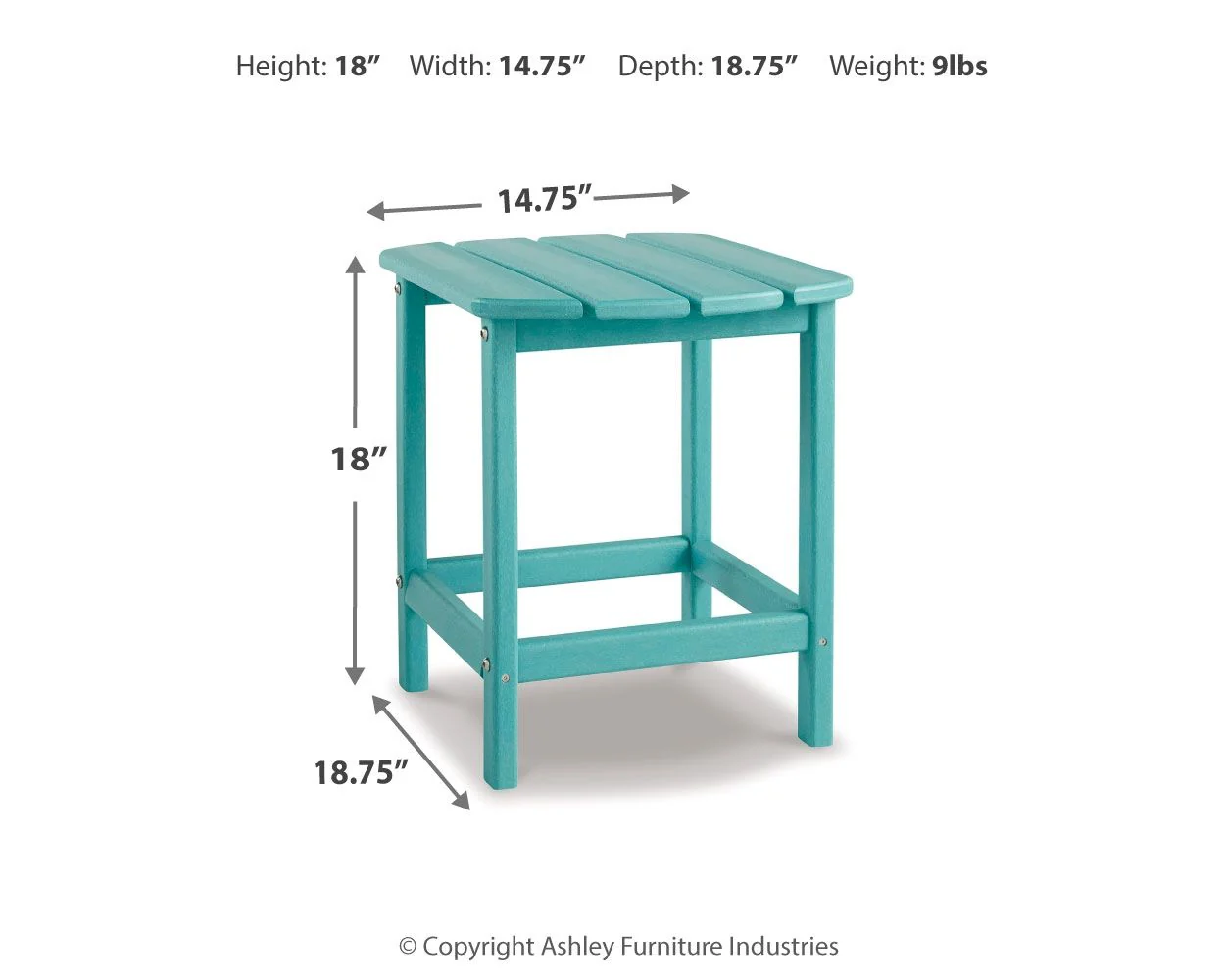 Sundown Treasure - Outdoor End Table - Image 15
