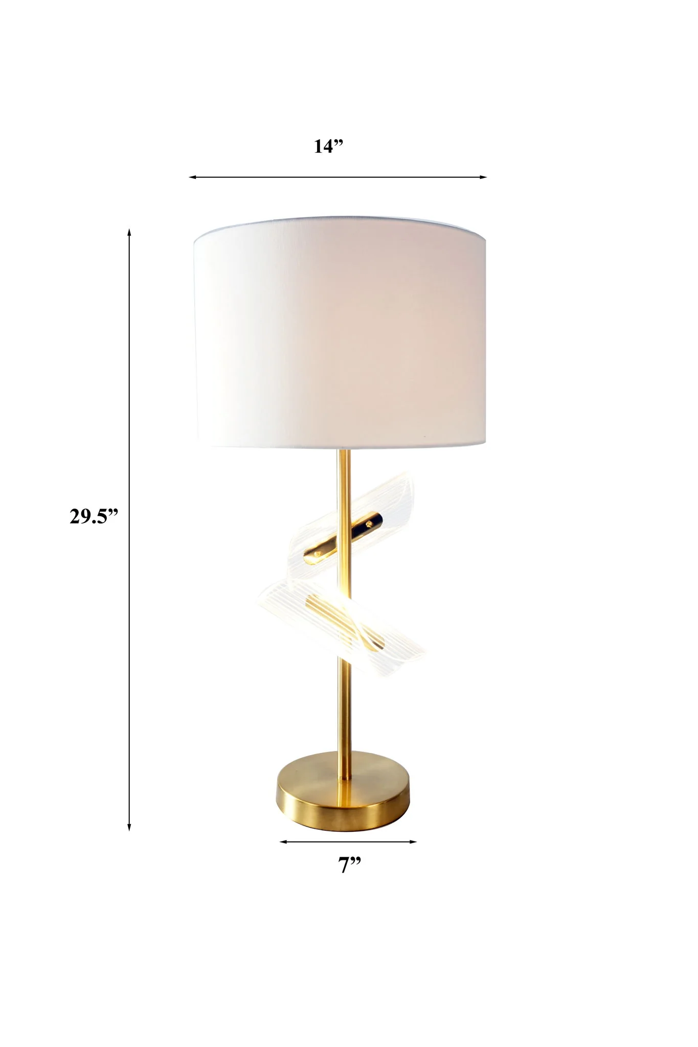 Table Lamp - Gold - Image 2