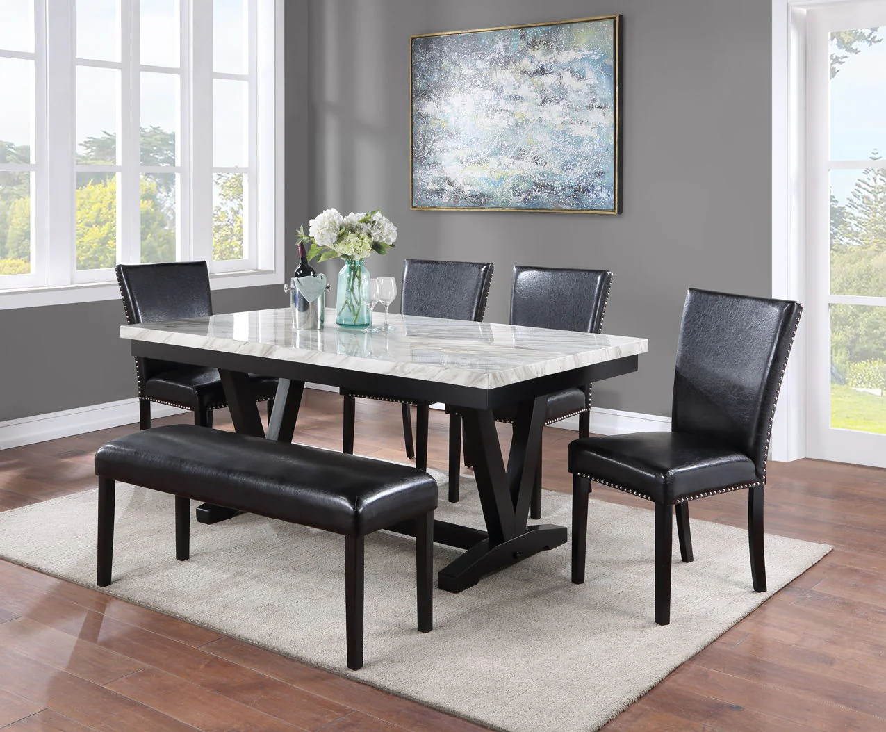 Tanner - Side Chair (Set of 2) - Black - Image 4