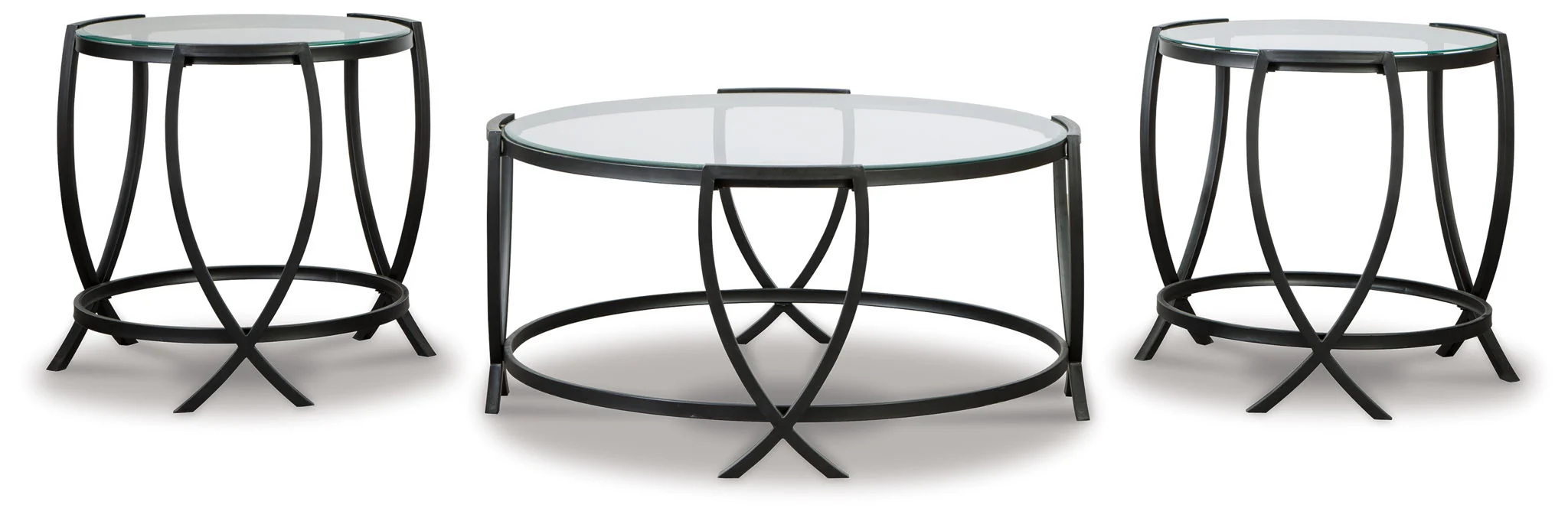Tarrin - Occasional Table Set (Set of 3) - Black - Image 4