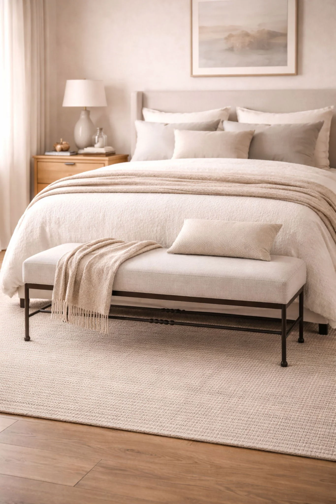 Tarrington - Bench - Pearl Silver / Black - Image 3