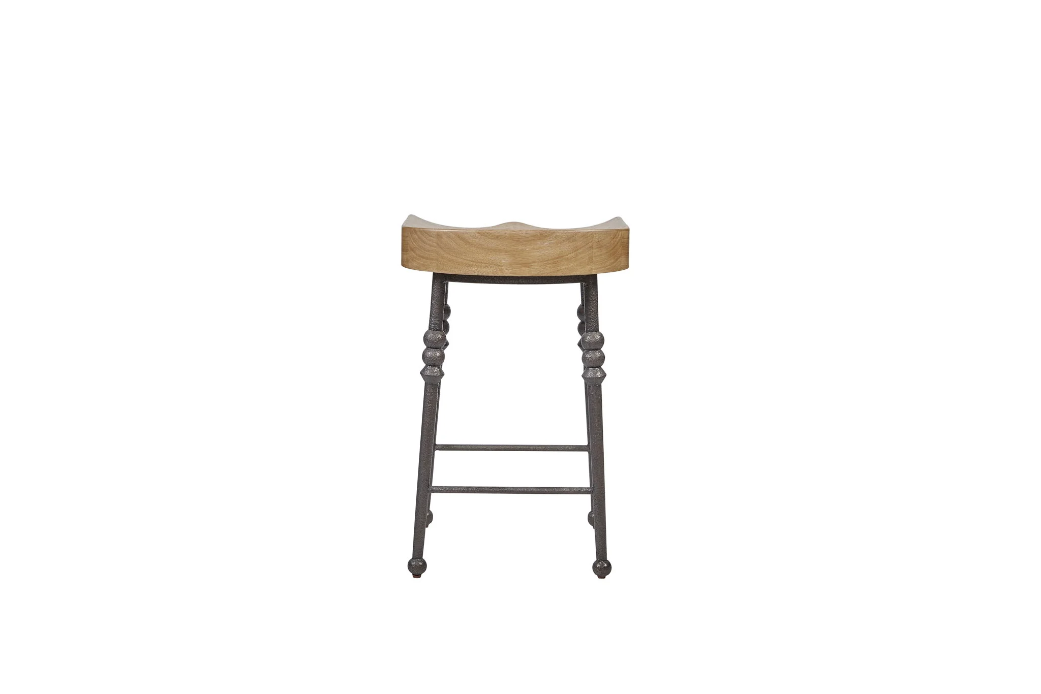 Tarrington - Counter Height Saddle Stool (Set of 2) - Cashew - Image 4