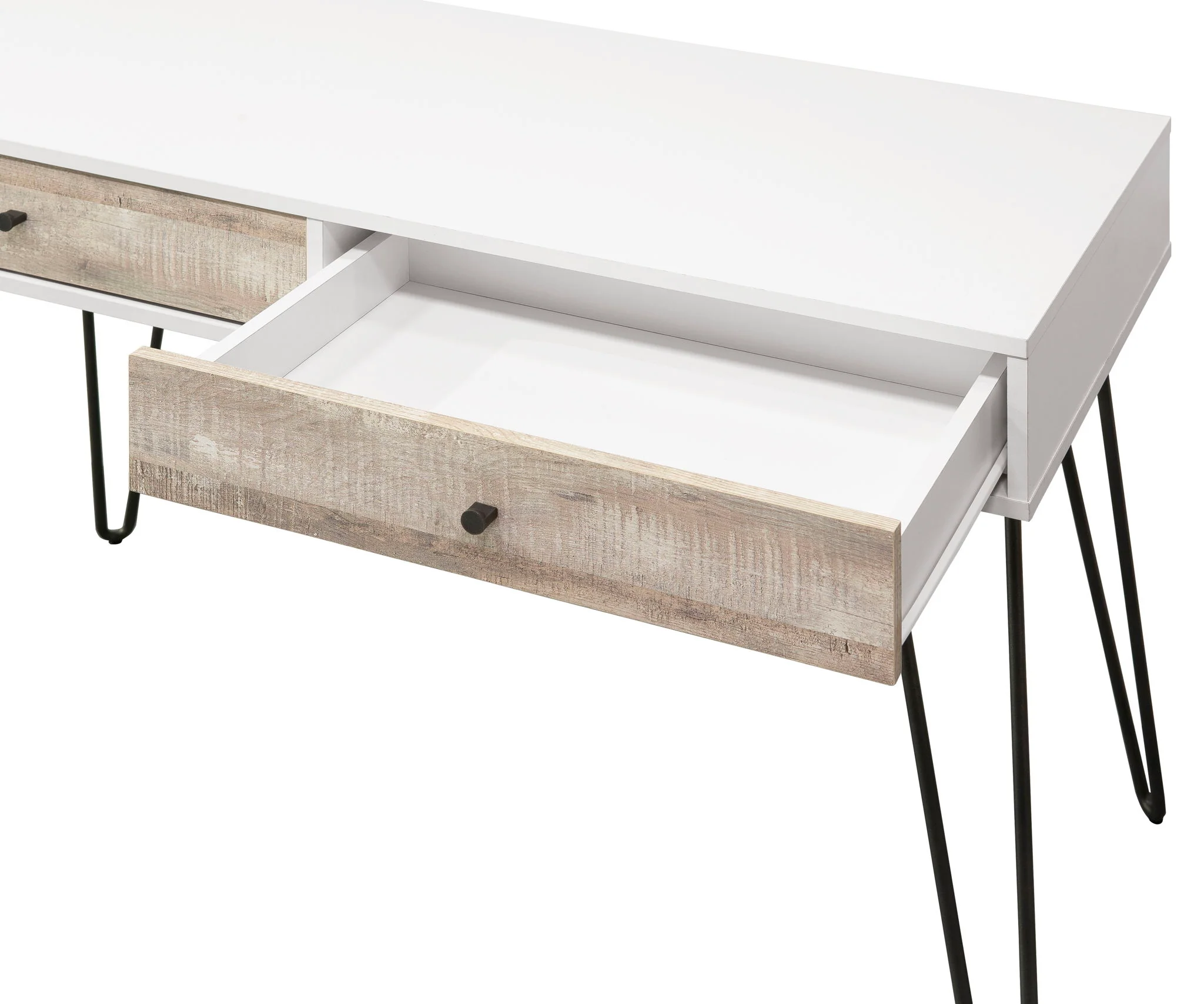 Taurus - Oak Desk - Taupe - Image 2