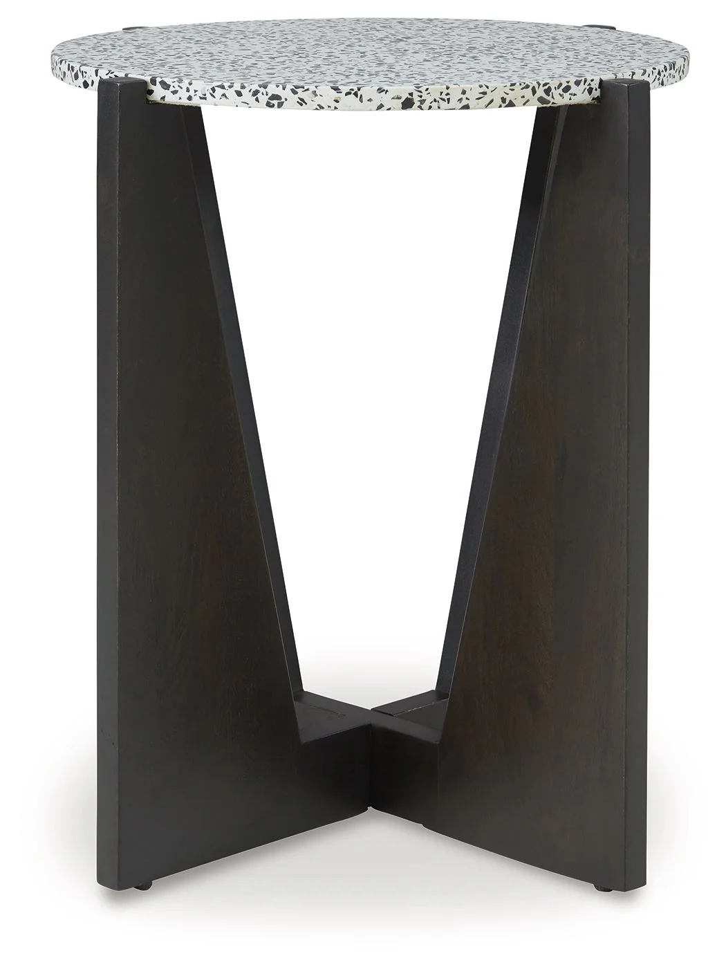 Tellrich - Accent Table - Black / White - Image 2