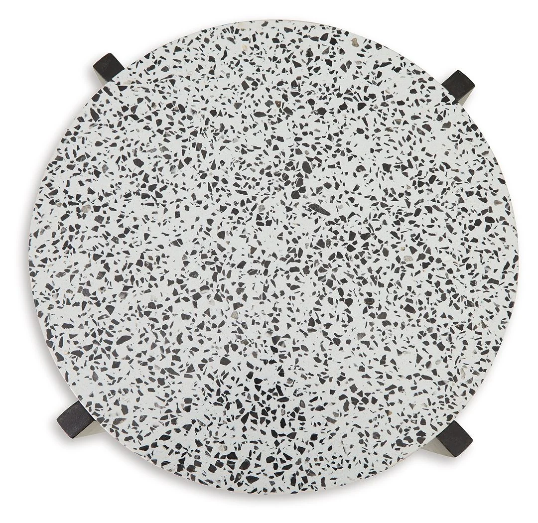 Tellrich - Accent Table - Black / White - Image 3