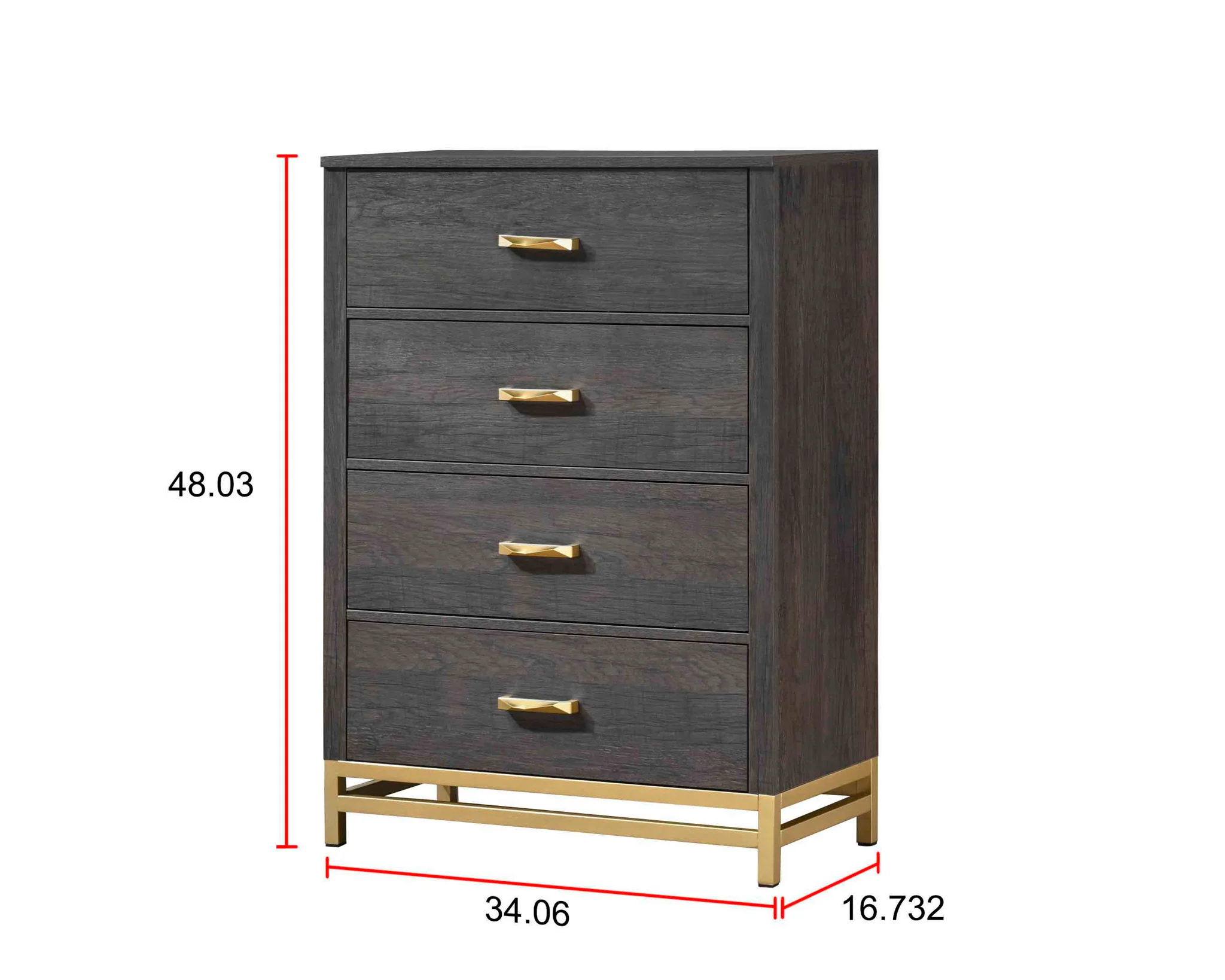 Trevor - Chest - Brown - Image 2
