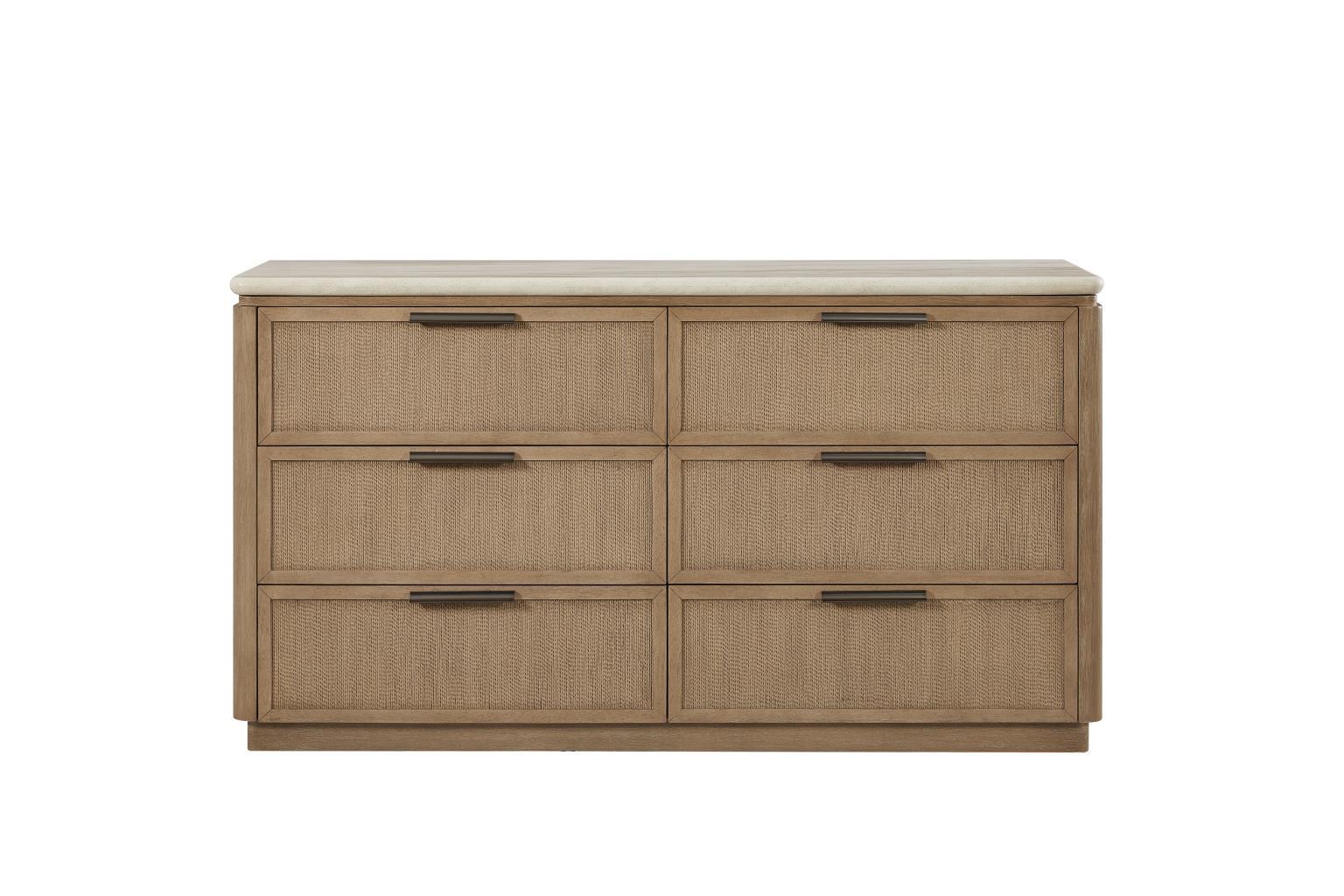 Trilogy - Dresser With Rope Drawer Fronts - Toffee - Image 4