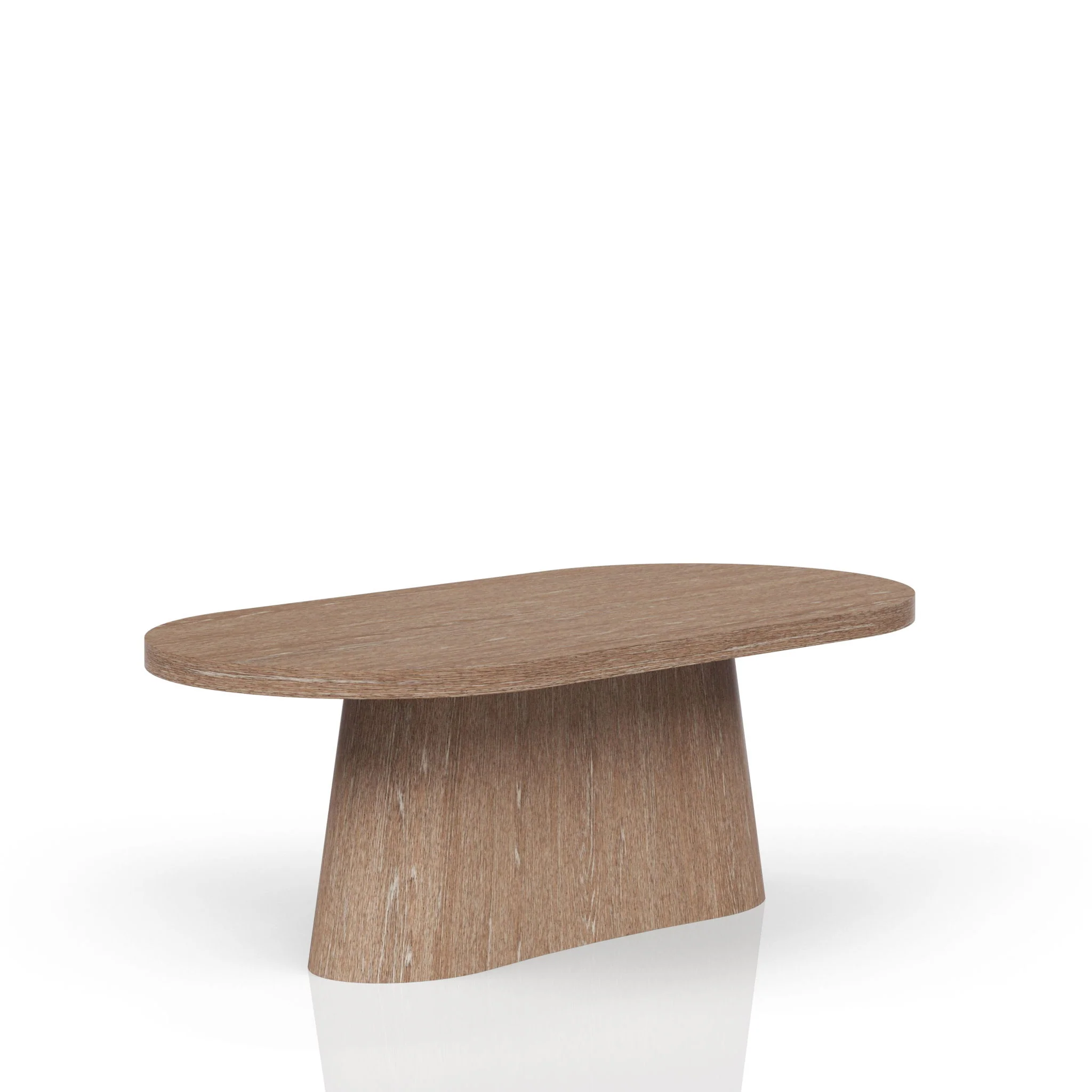 Trilogy - Oval Pedestal Dining Table - Cocoa - Image 2