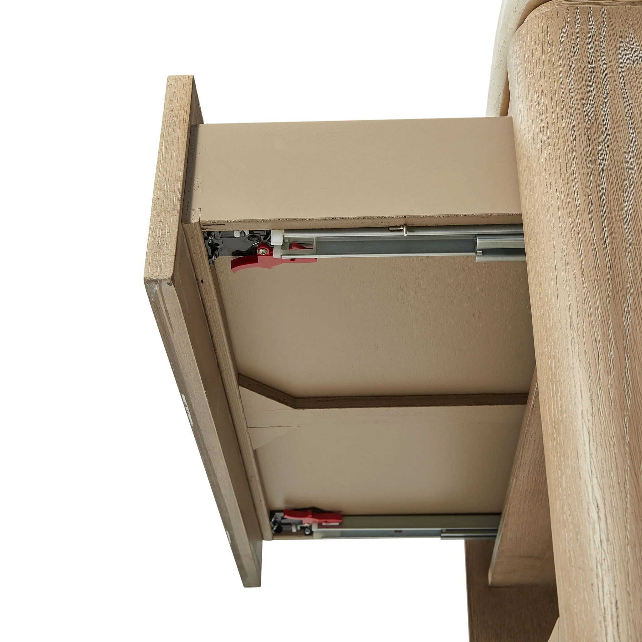Trilogy - Two Drawer Nightstand With Rope Fronts - Toffee - Image 2