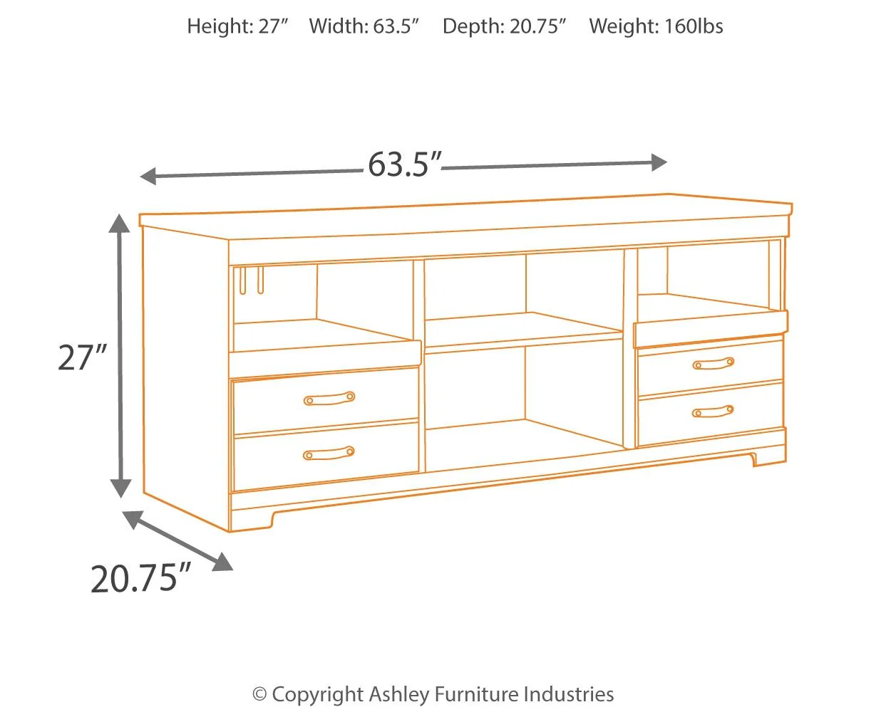 Trinell - TV Stand - Image 6