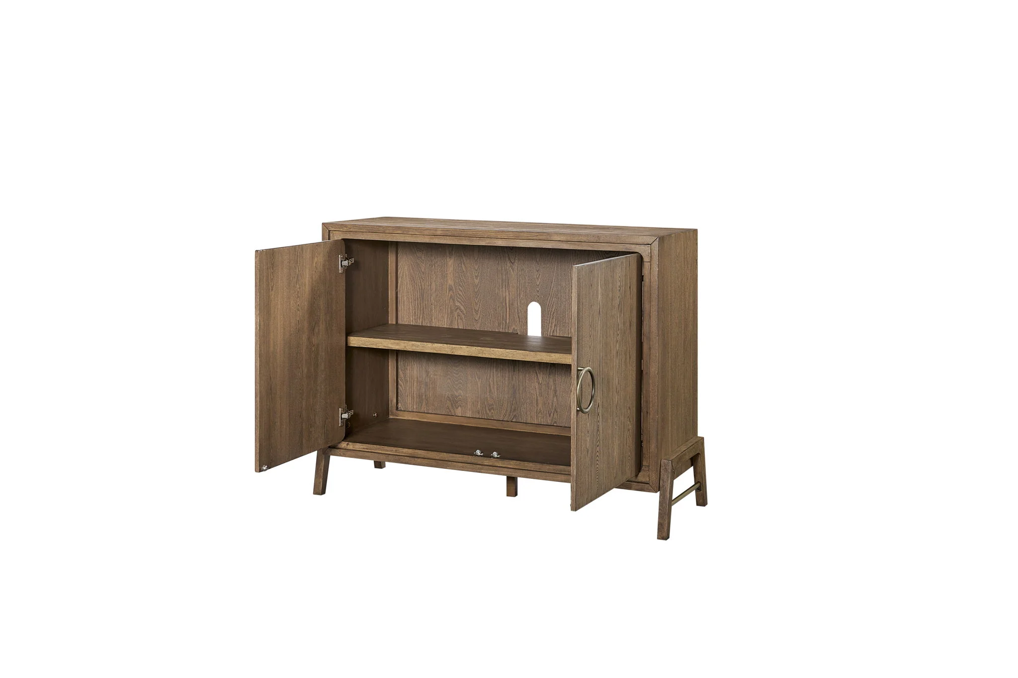 2 Door Server - Light Brown - Image 3