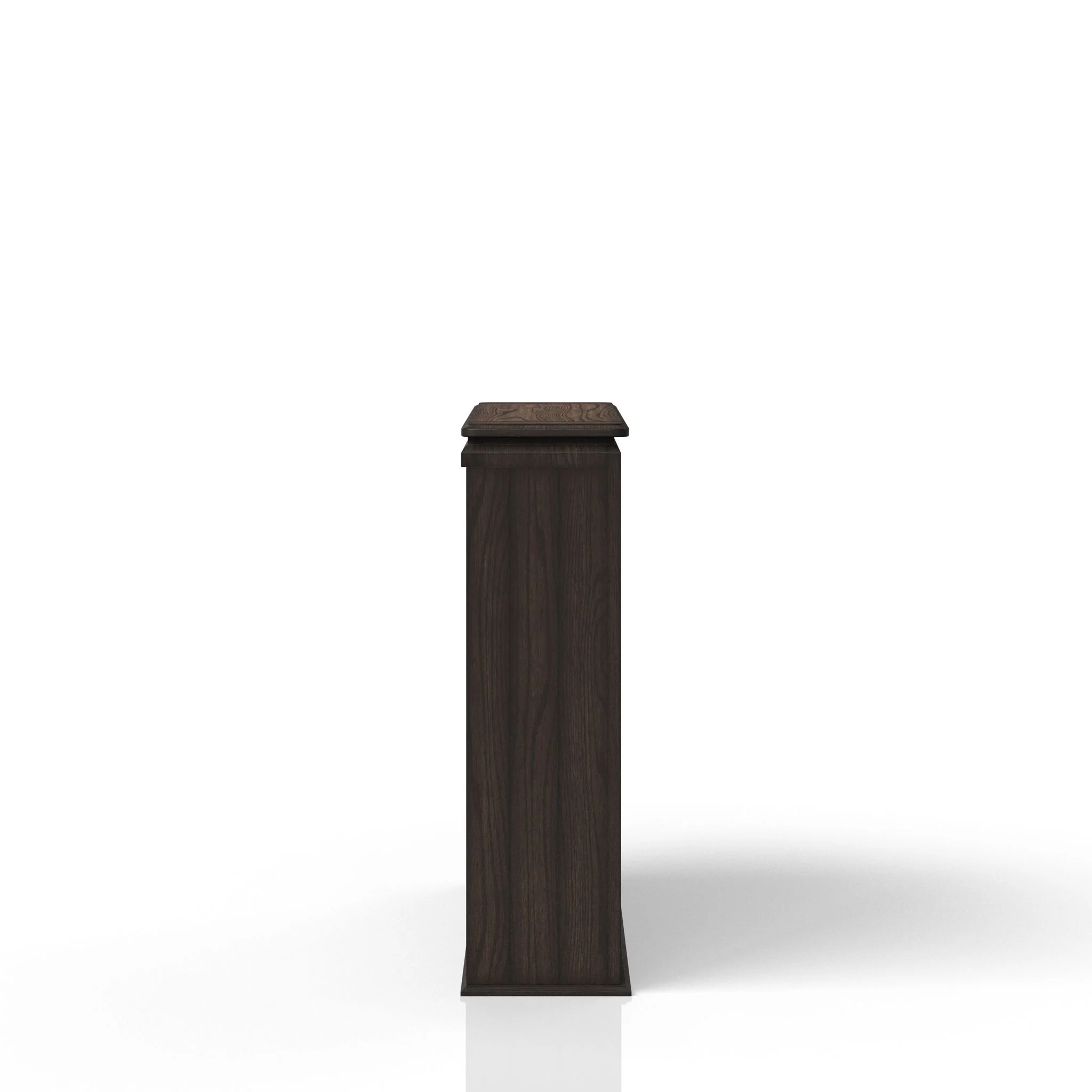 2 Shelf Bookcase Hutch - Chocolate - Image 2