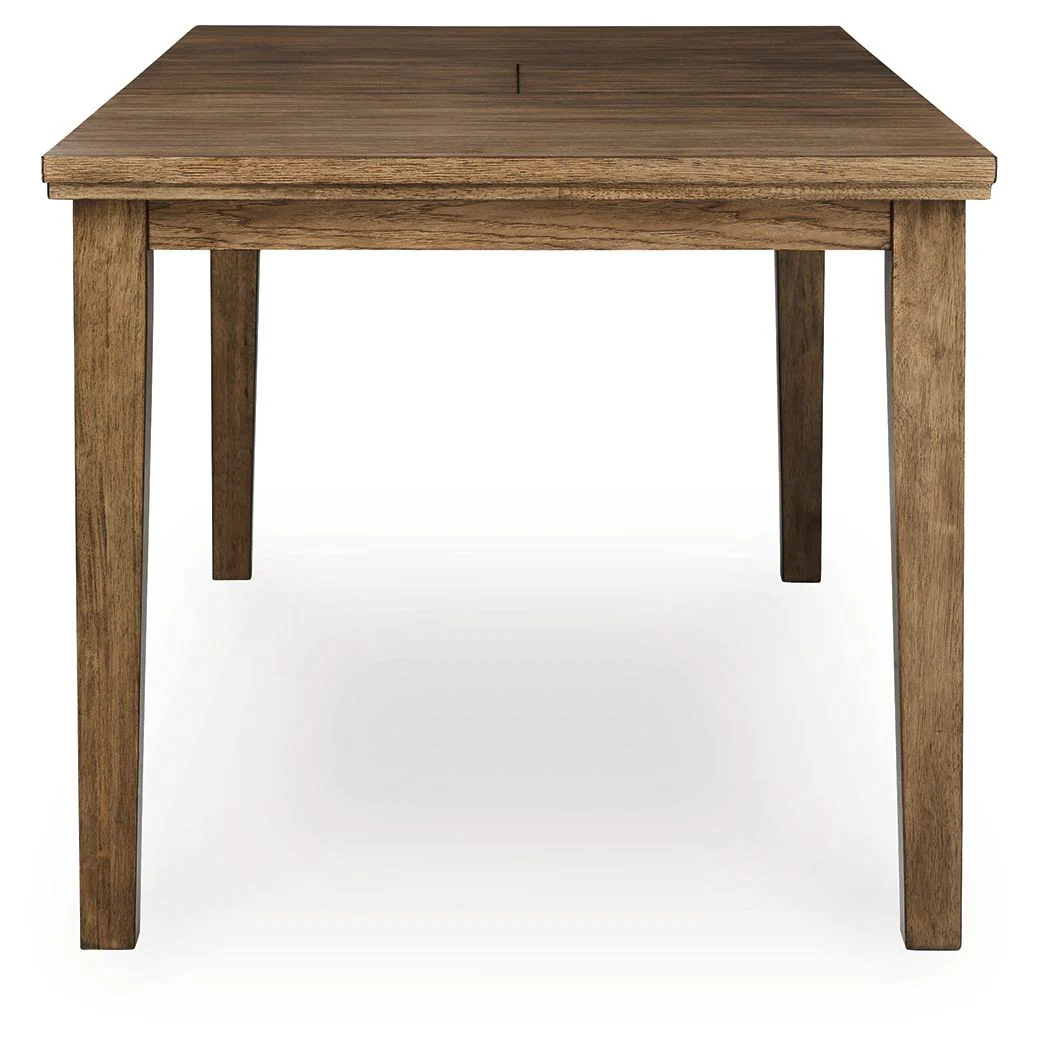 Urbinforte - Counter Height Dining Extension Table - Light Brown - Image 3