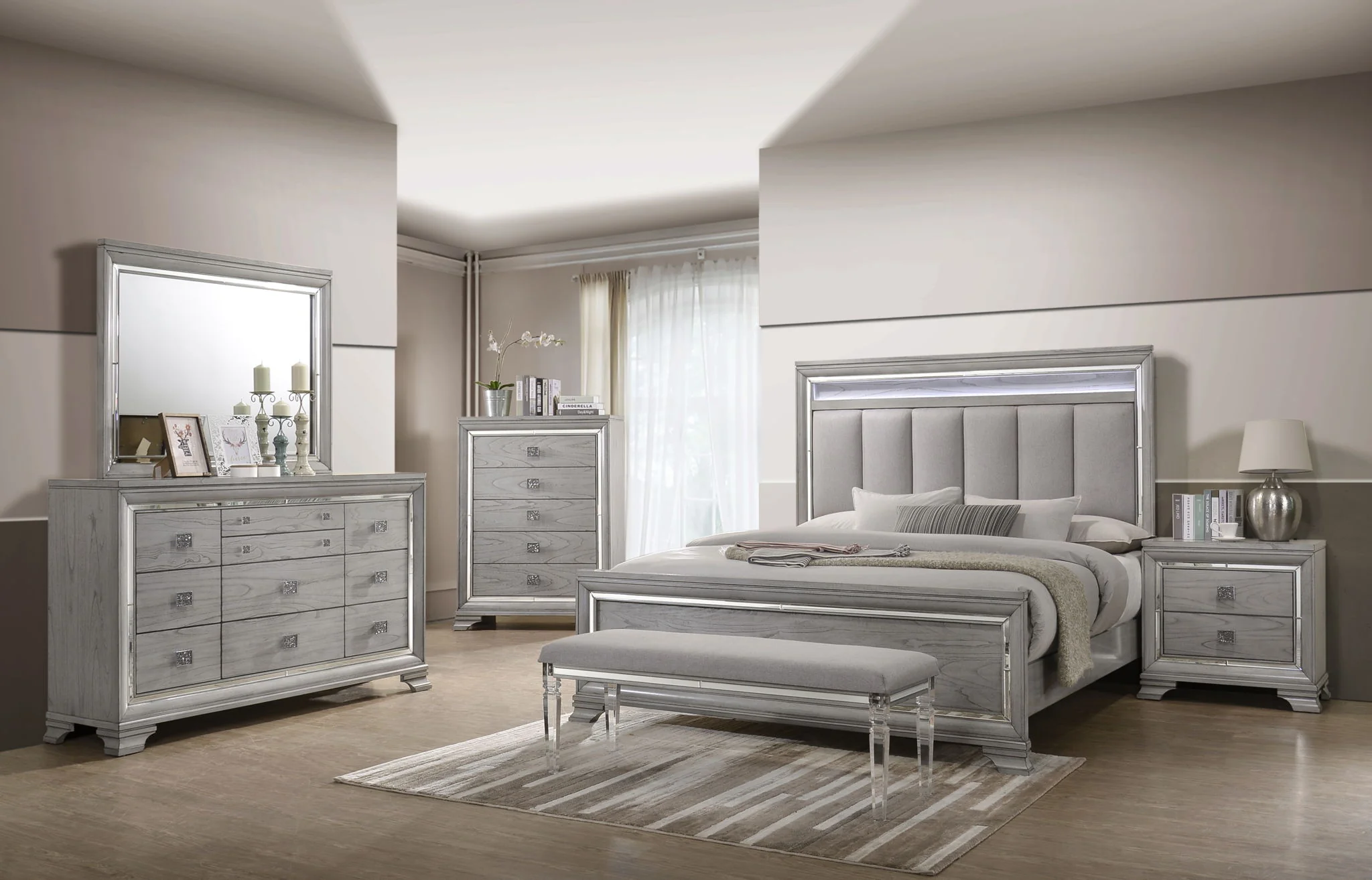 Vail - Nightstand - Gray - Image 4
