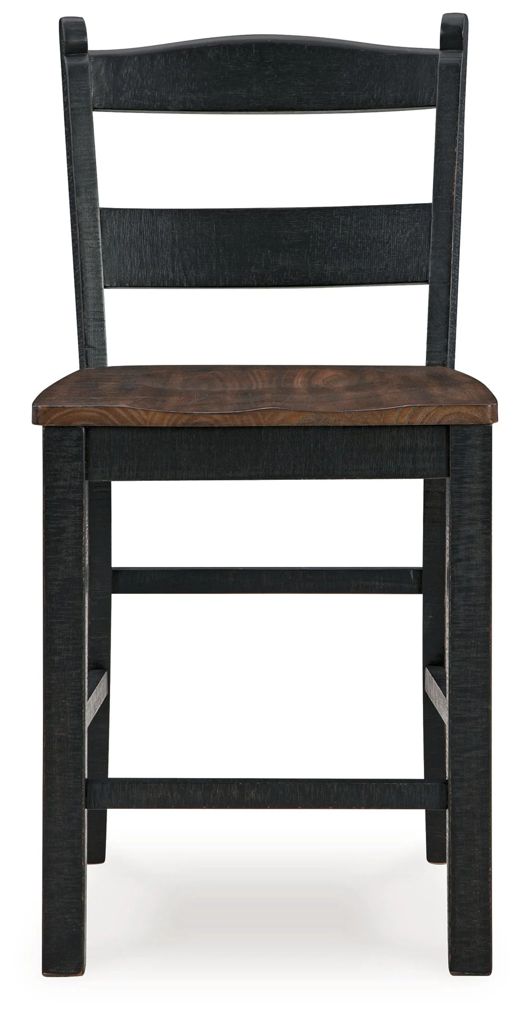Valebeck - Barstool (Set of 2) - Black / Brown - Image 2