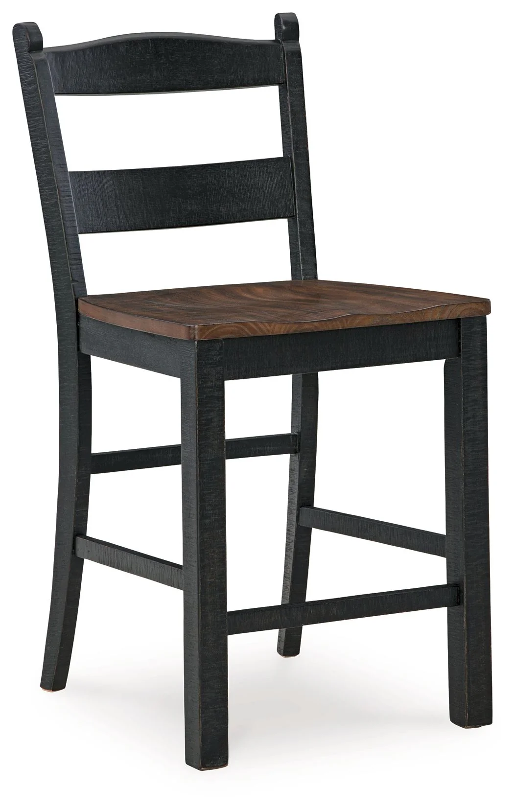 Valebeck - Barstool (Set of 2) - Black / Brown - Image 4