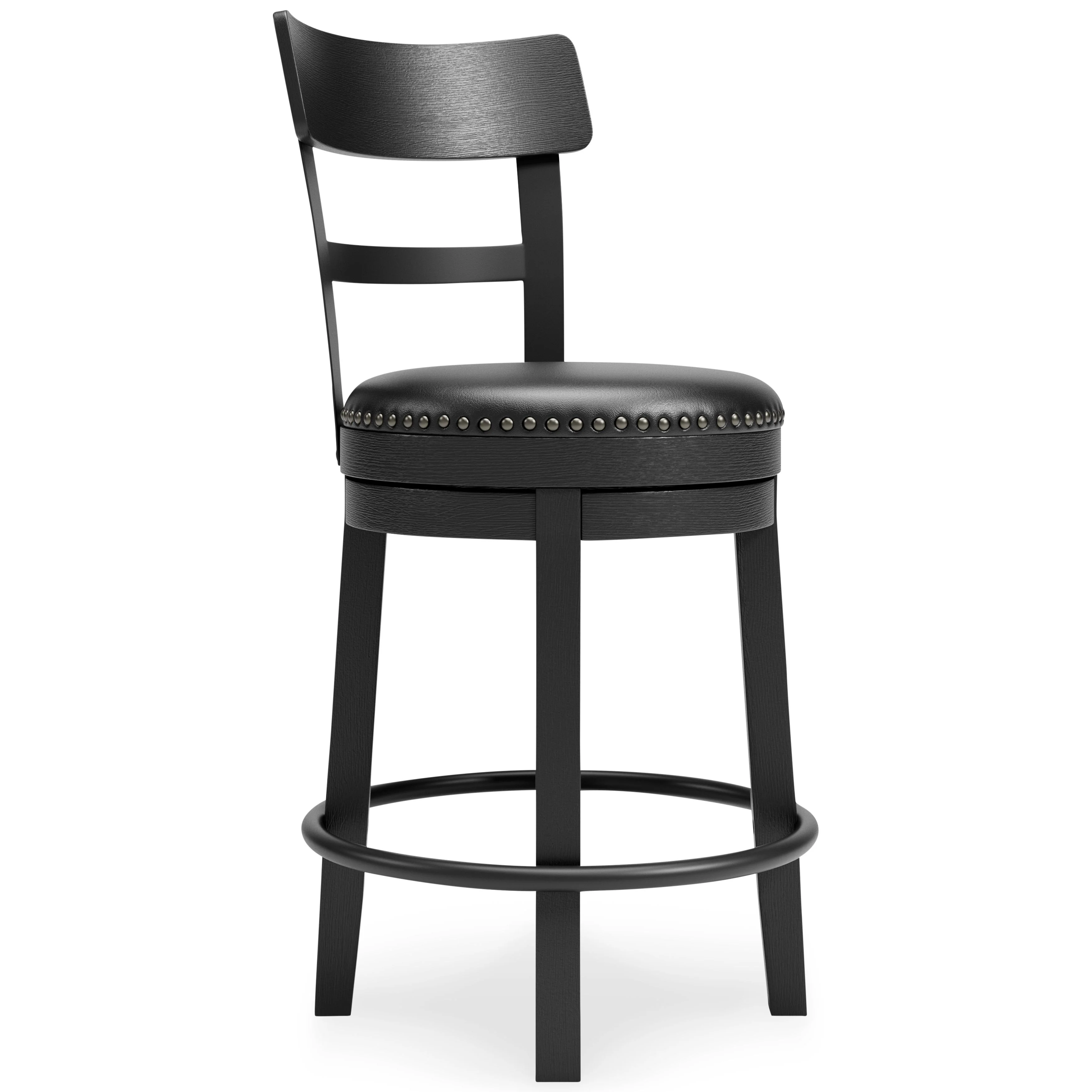 Valebeck - Full Back Swivel Stool - Image 10
