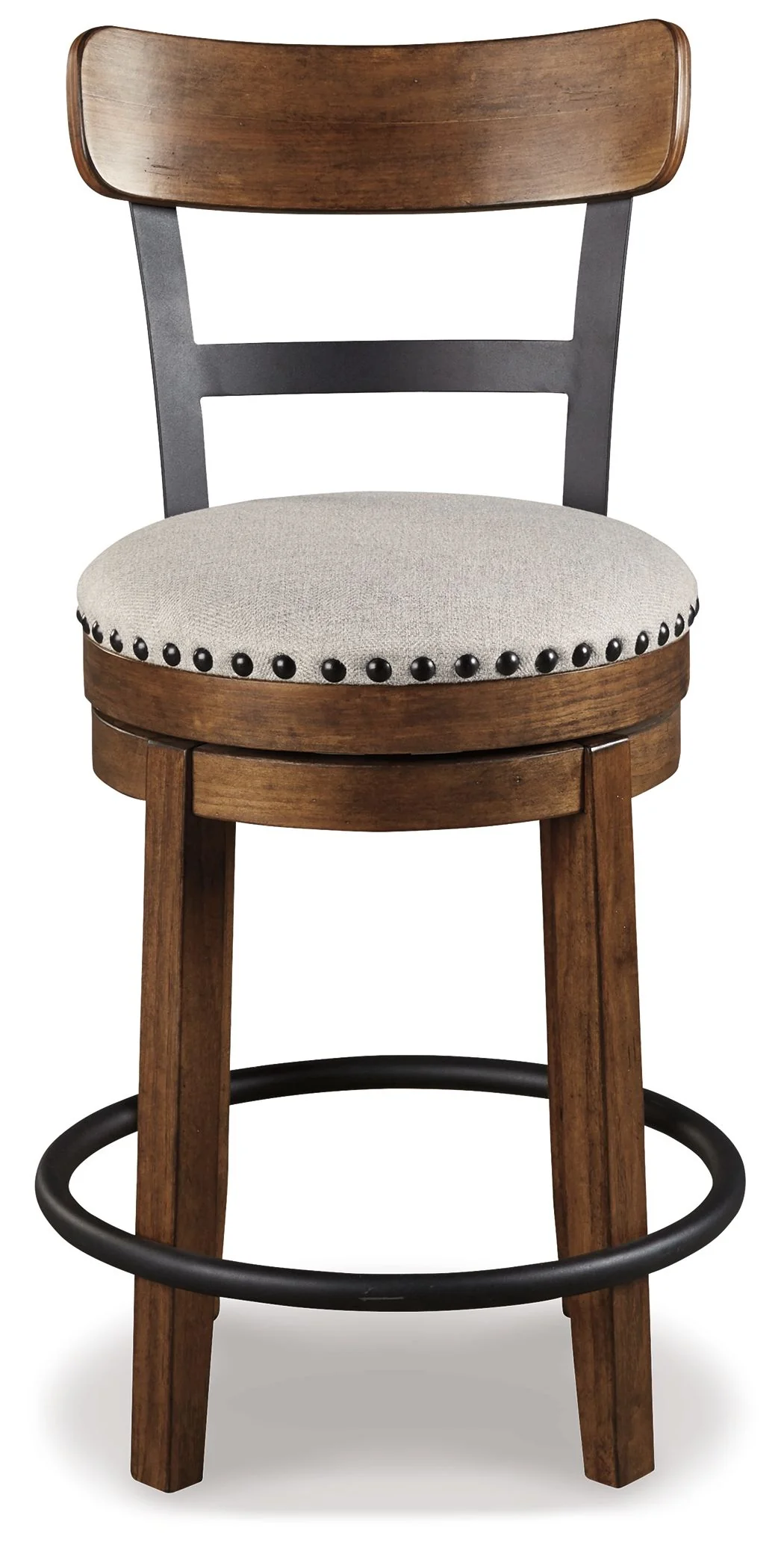 Valebeck - Full Back Swivel Stool - Image 4