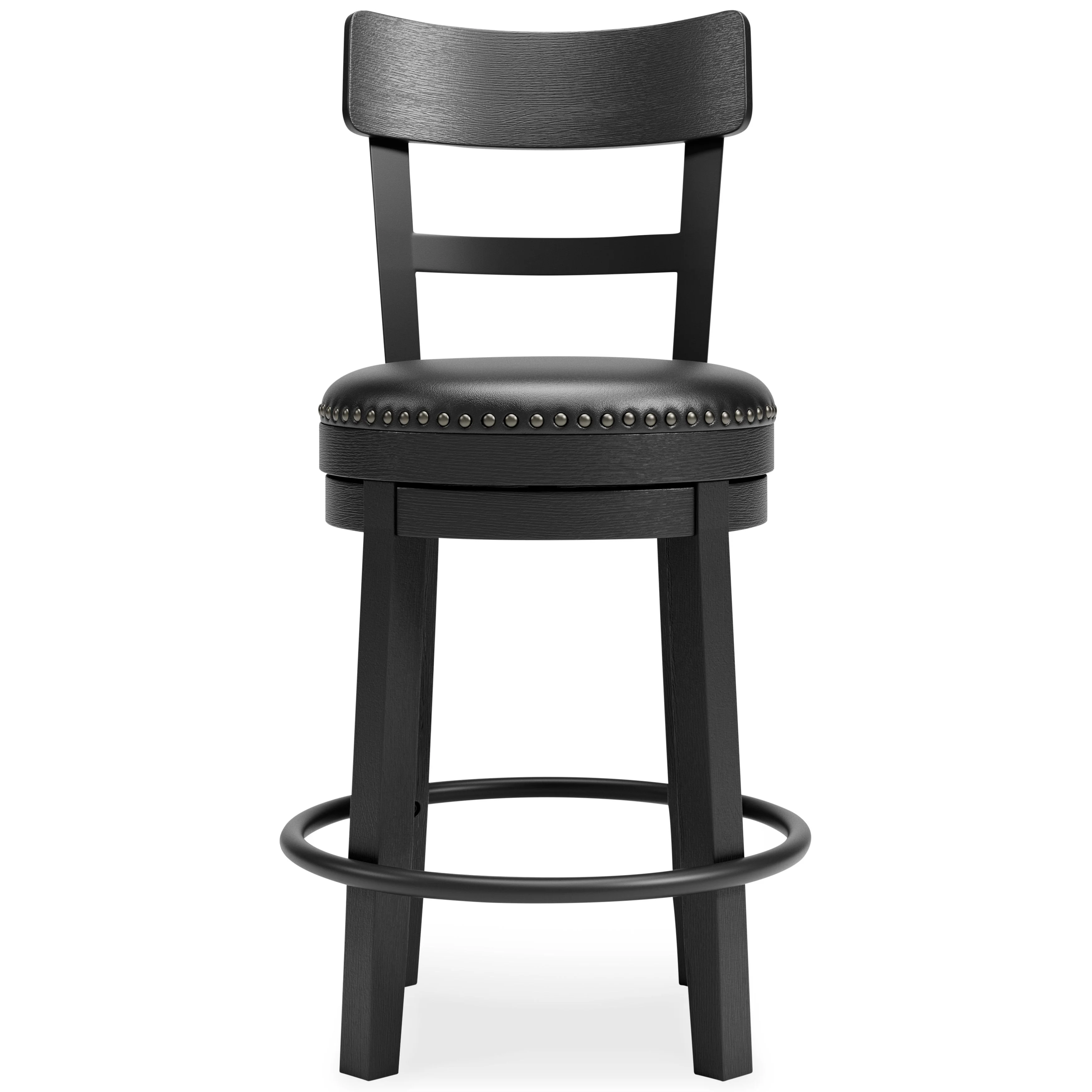 Valebeck - Full Back Swivel Stool - Image 9