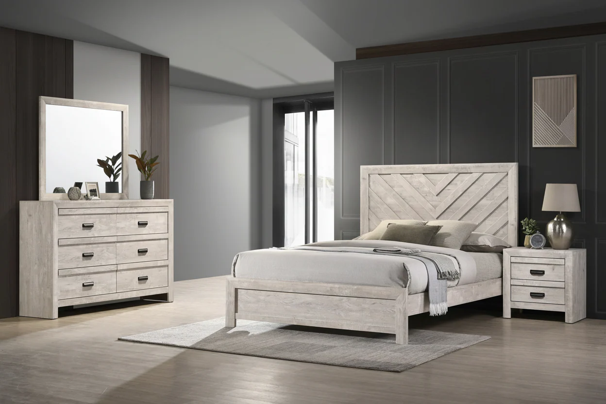 Valor Antique White Bedroom Suites - Image 2