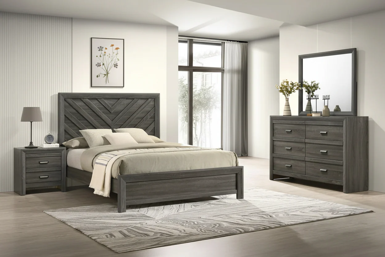 Valor Gray Bedroom Suites - Image 2