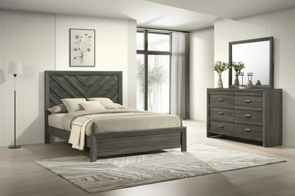 Valor Gray Bedroom Suites - Image 3