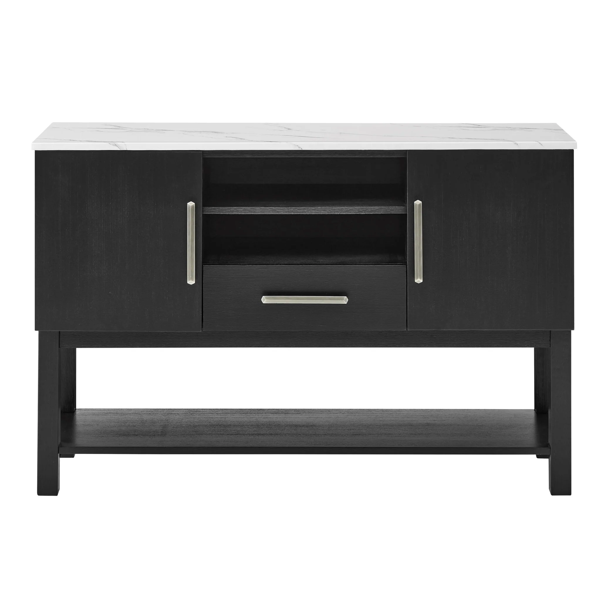 Vance - Side Board - Charcoal / White - Image 2