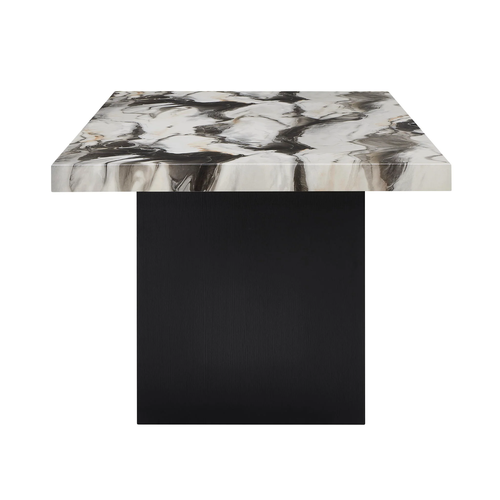 Vega Dining Room Set - White / Gray Brown - Image 4