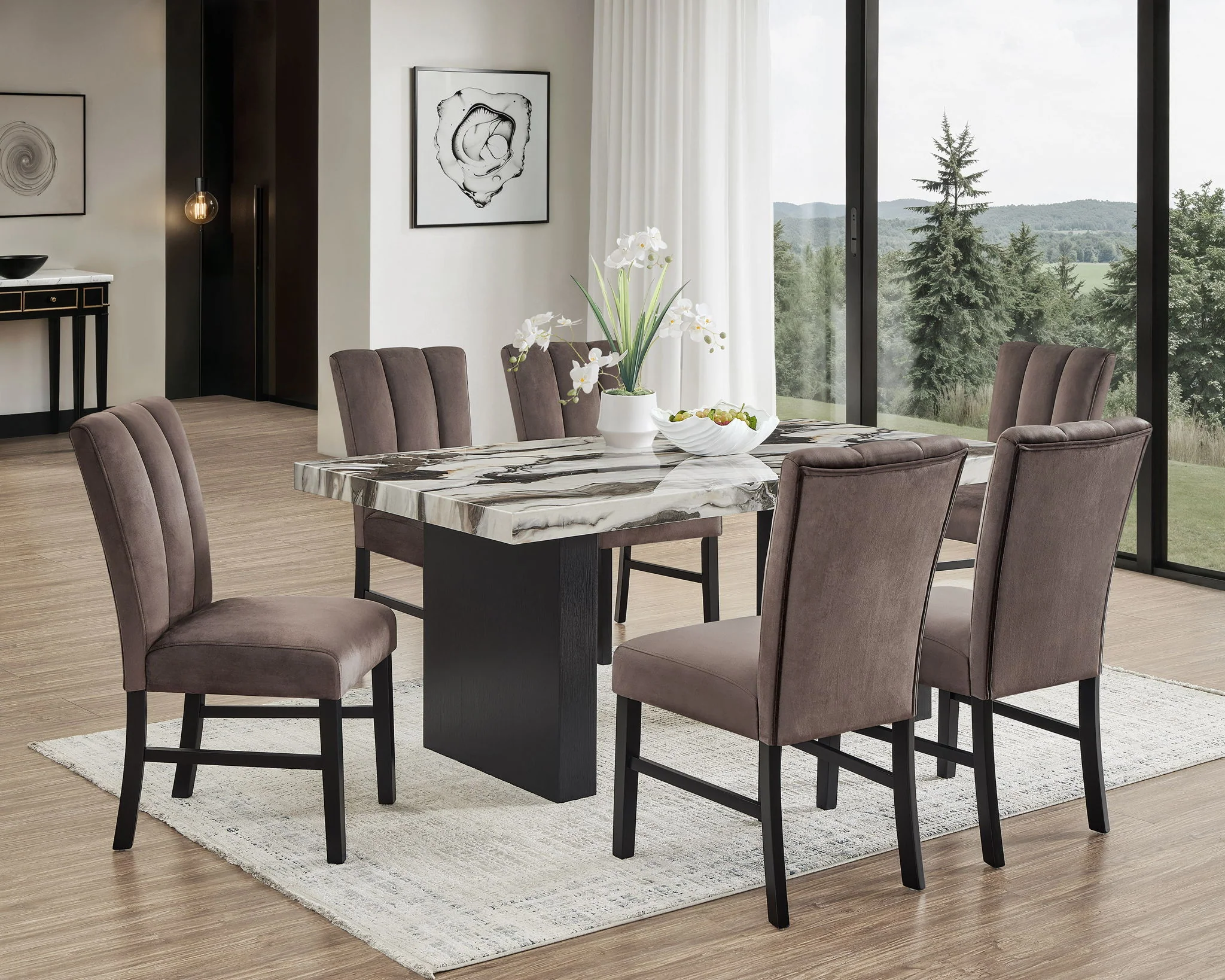 Vega - Side Chair (Set of 2) - Gray - Image 4
