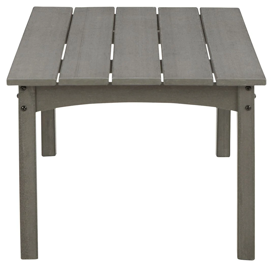 Visola - Rectangular Cocktail Table - Gray - Image 2