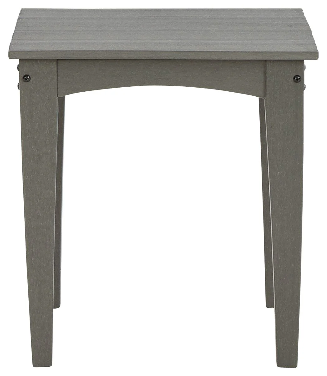 Visola - Square End Table - Gray - Image 4