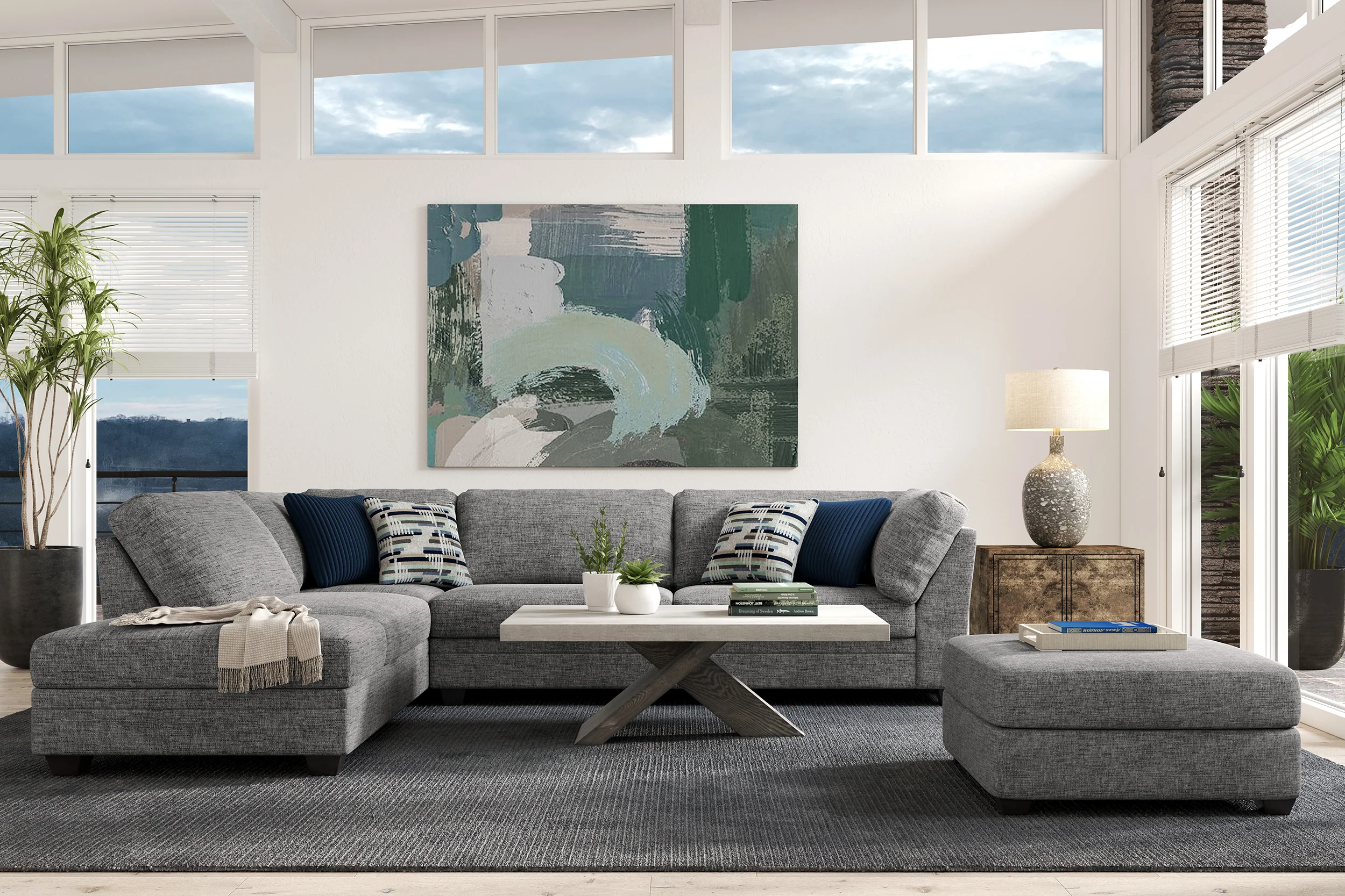 Vista 2 Piece Sectional Sofa 14500