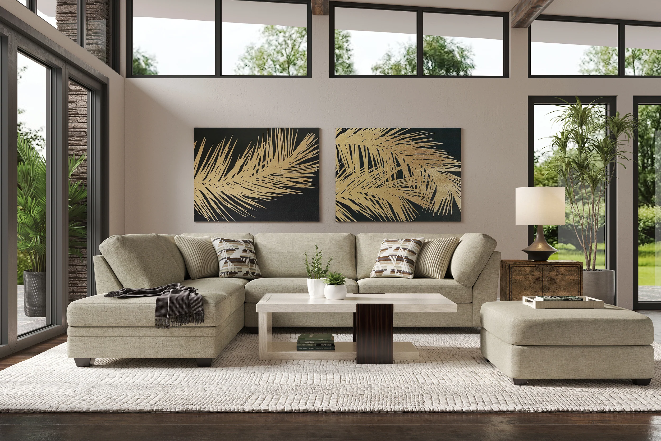 Vista 2 Piece Sectional Sofa 14500 - Image 4