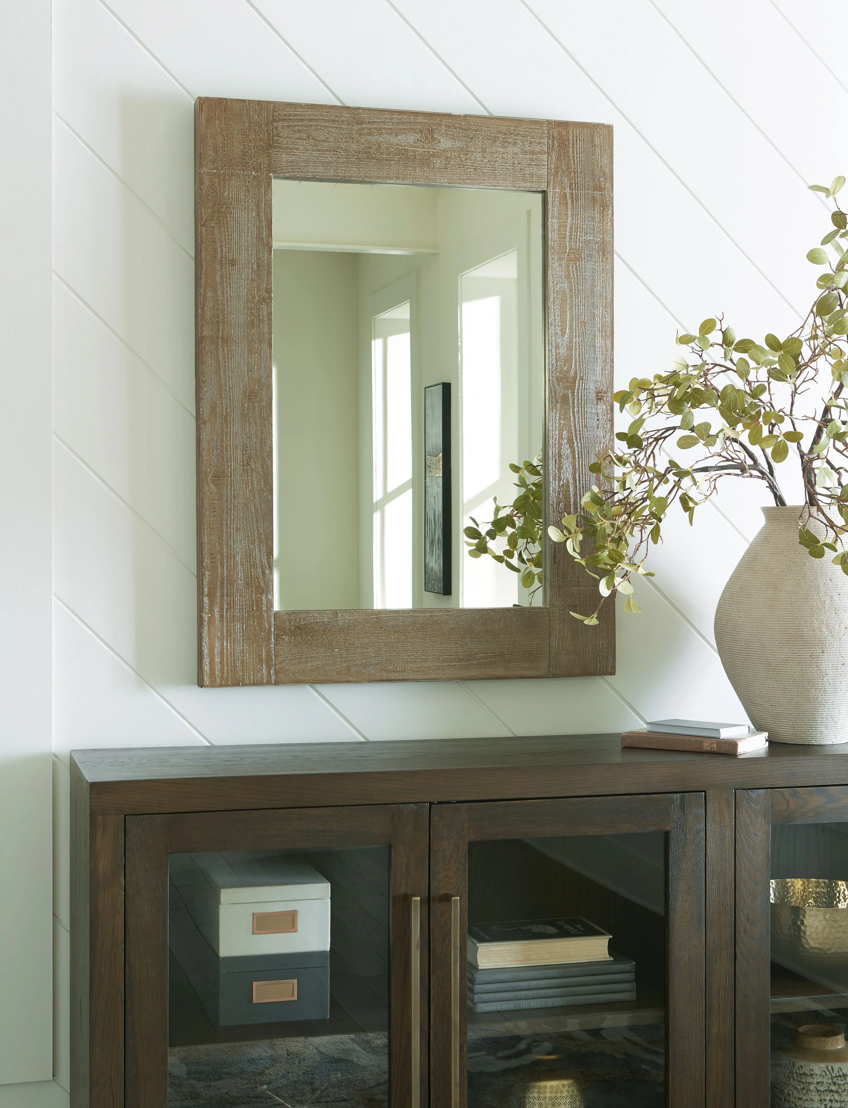 Waltleigh - Accent Mirror - Distressed Brown - Image 3