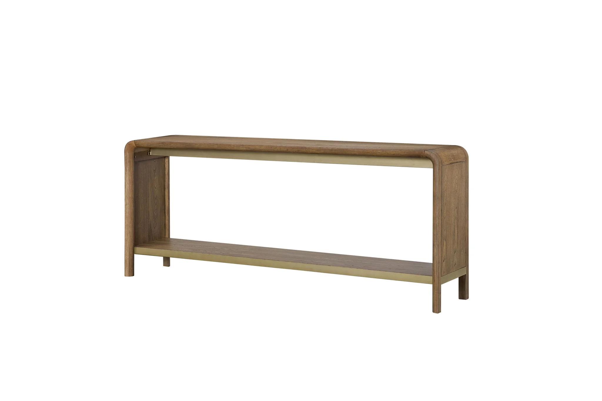 Waterfall - Console Table - Light Brown - Image 4